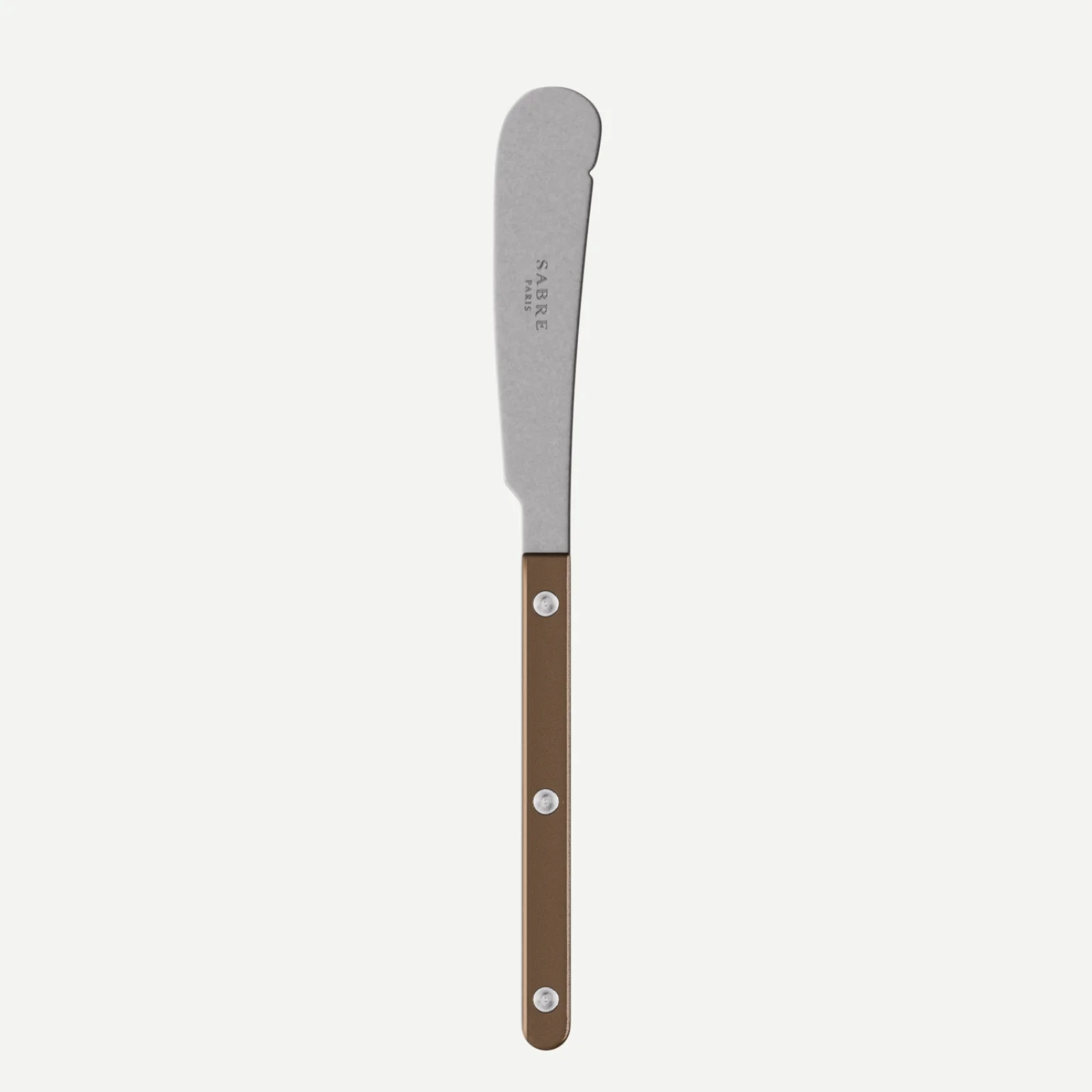 Bistrot Vintage Pearly, Marron - Couteau à beurre