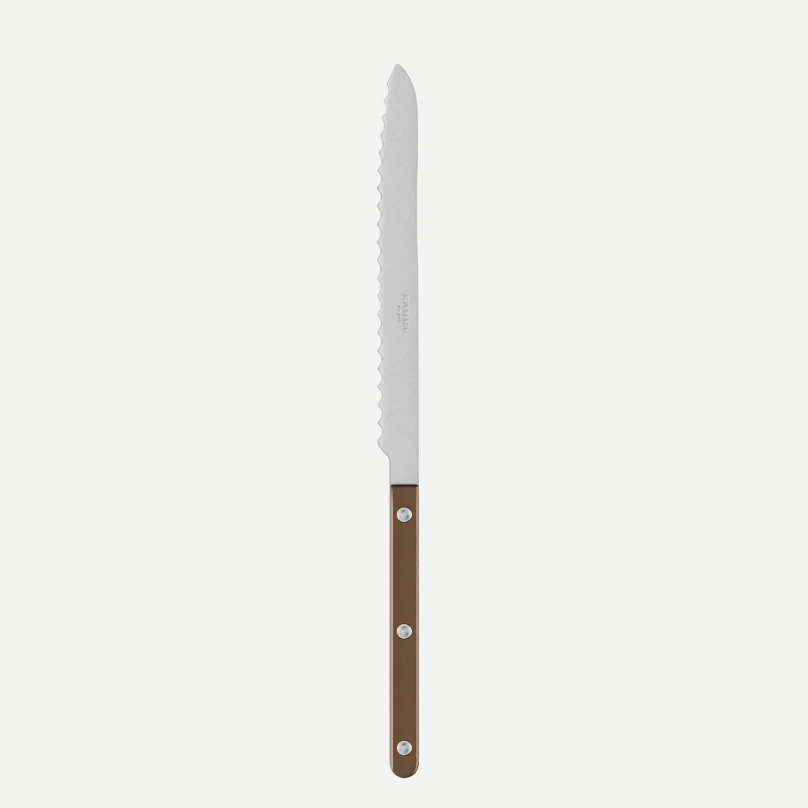 Bistrot Vintage Pearly, Marron - Couteau à pain