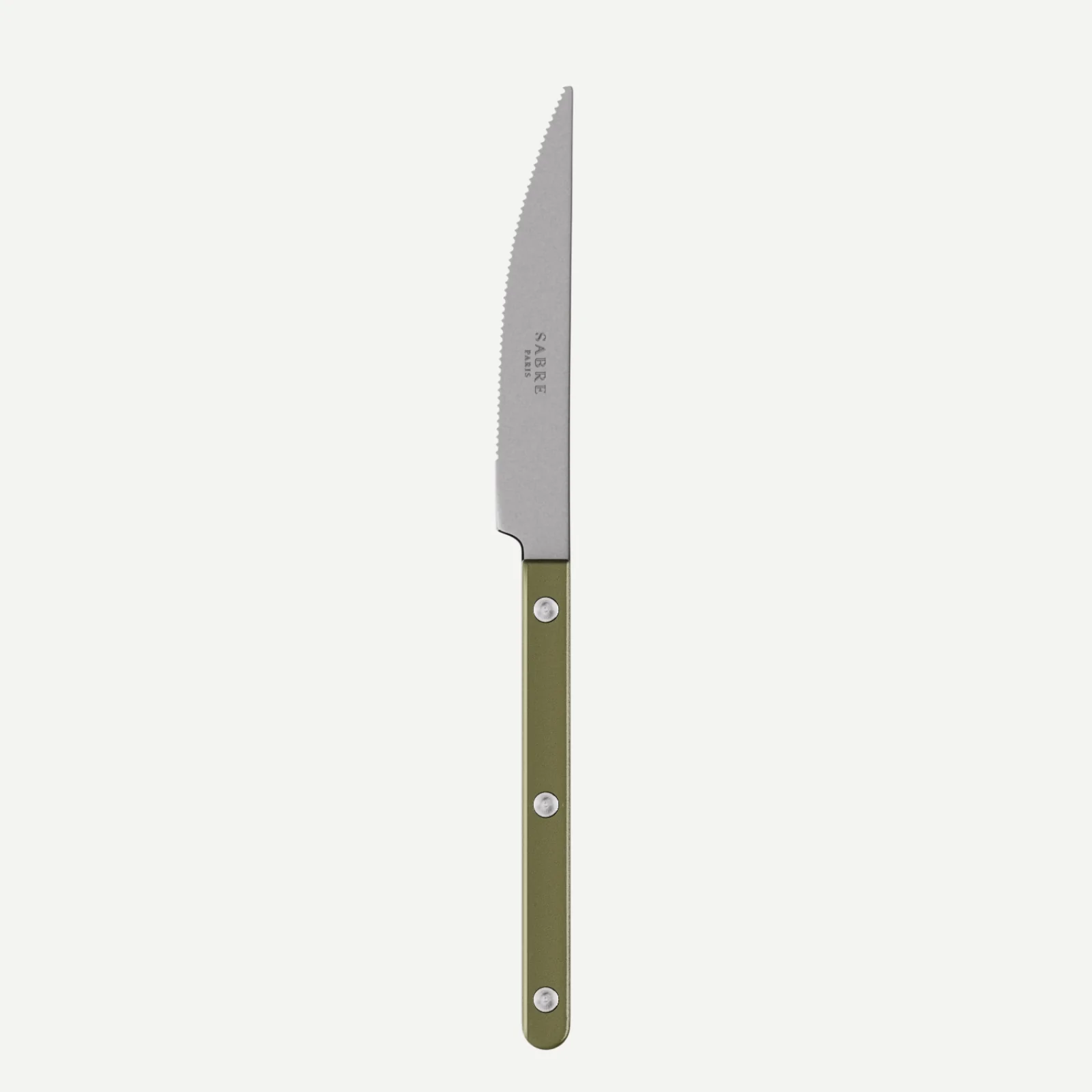 Bistrot Vintage Pearly, Olive - Couteau de table