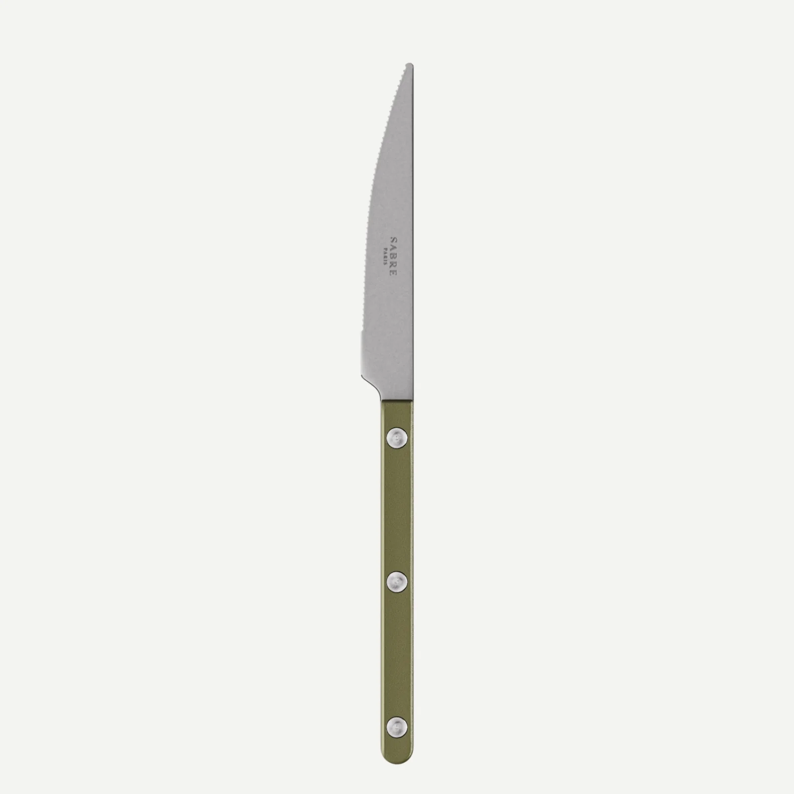 Bistrot Vintage Pearly, Olive - Couteau à dessert
