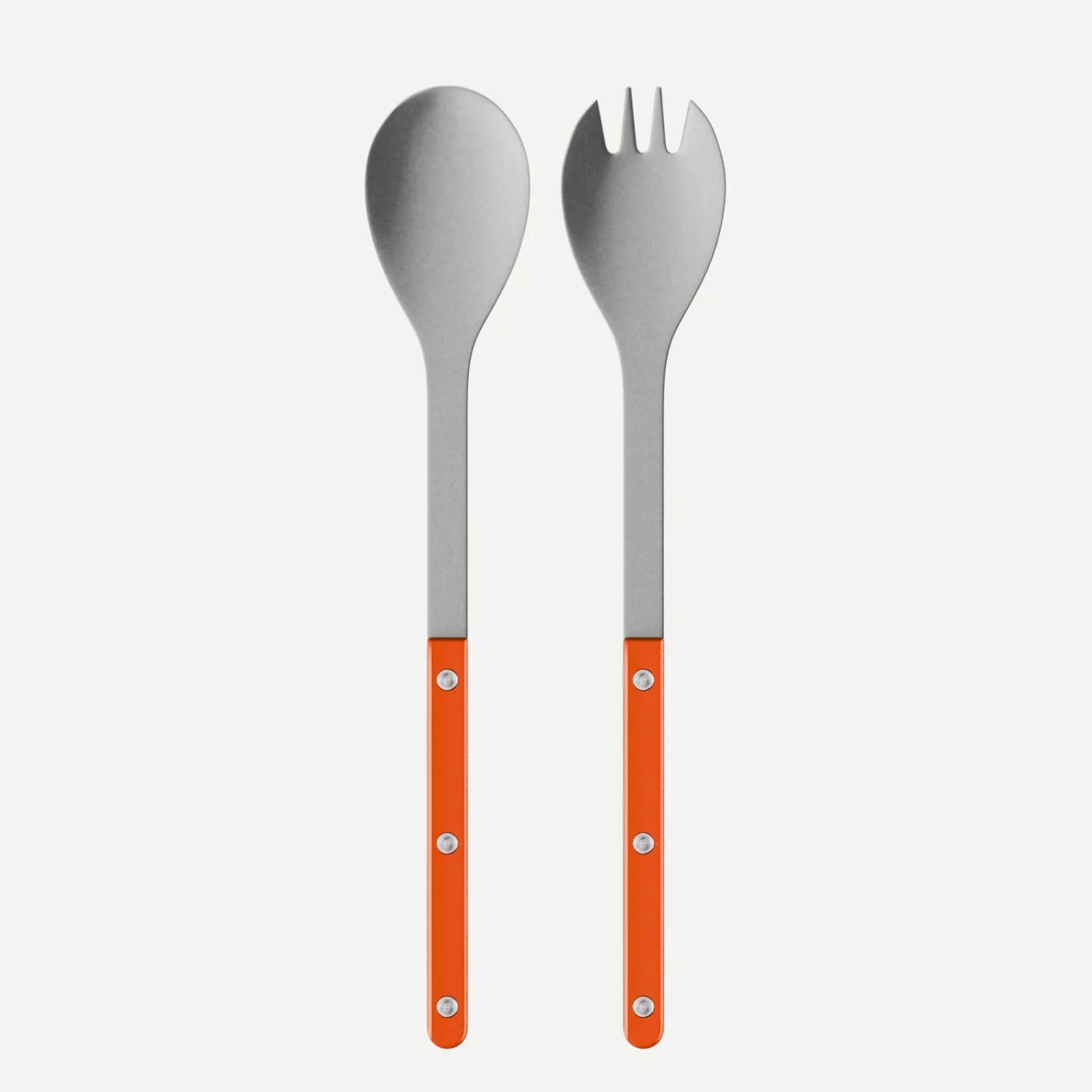 Bistrot Vintage Pearly, Orange - Couverts à salade
