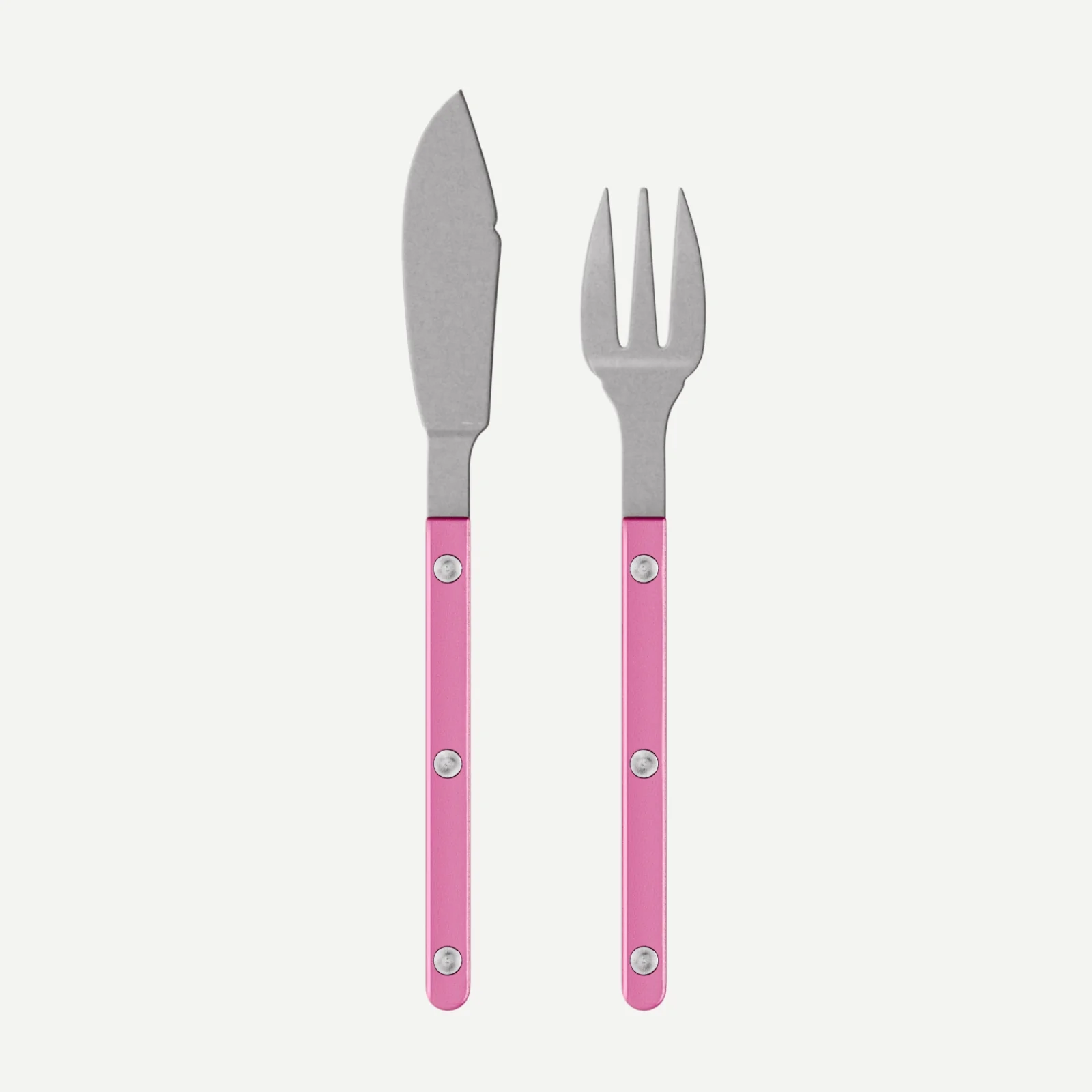 Bistrot Vintage Pearly, Rose - Couverts à poisson
