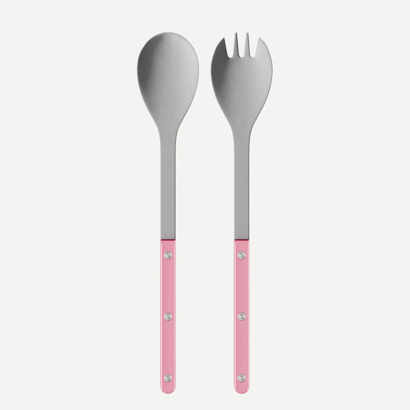 Bistrot Vintage Pearly, Rose dragée - Couverts à salade