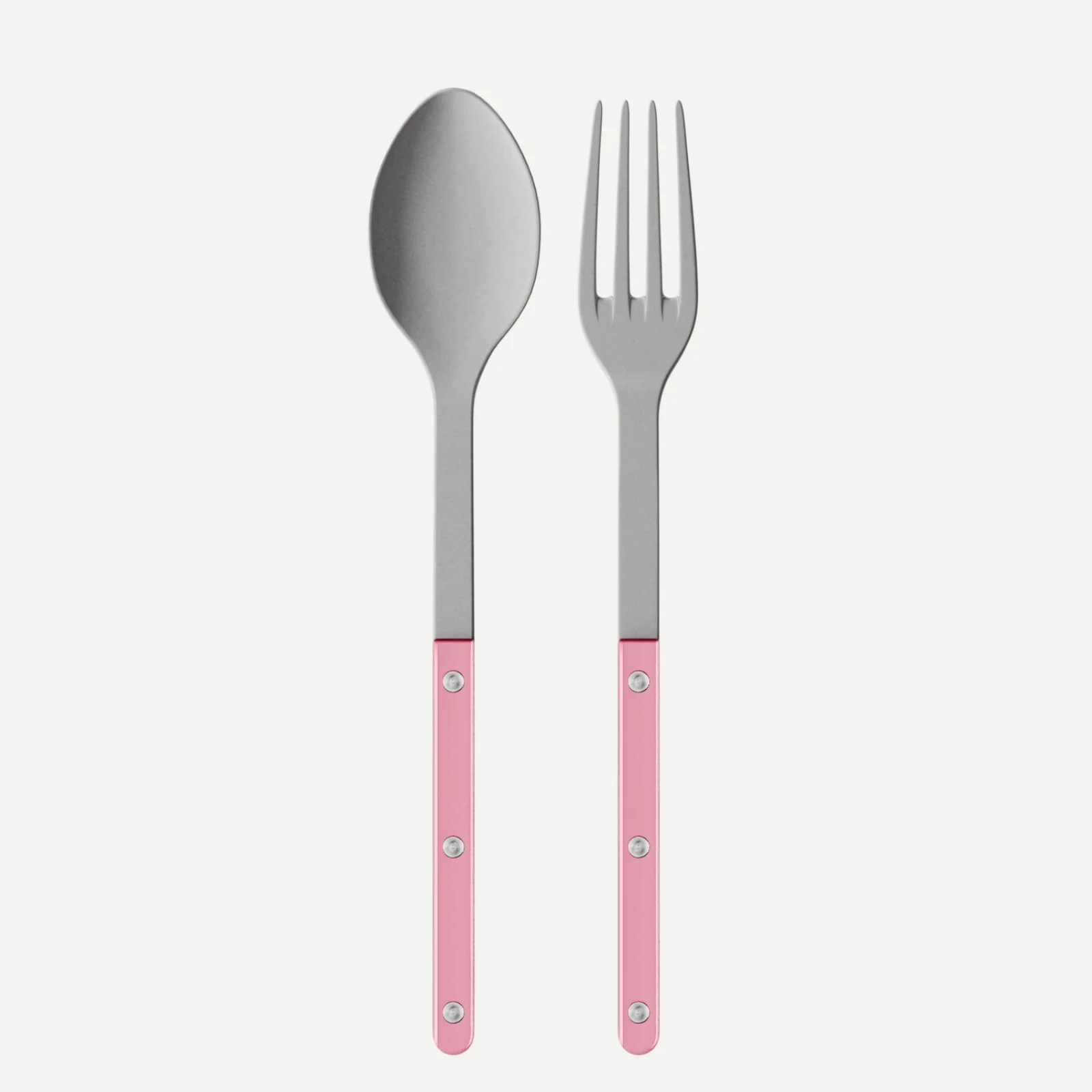 Bistrot Vintage Pearly, Rose dragée - Couverts de service