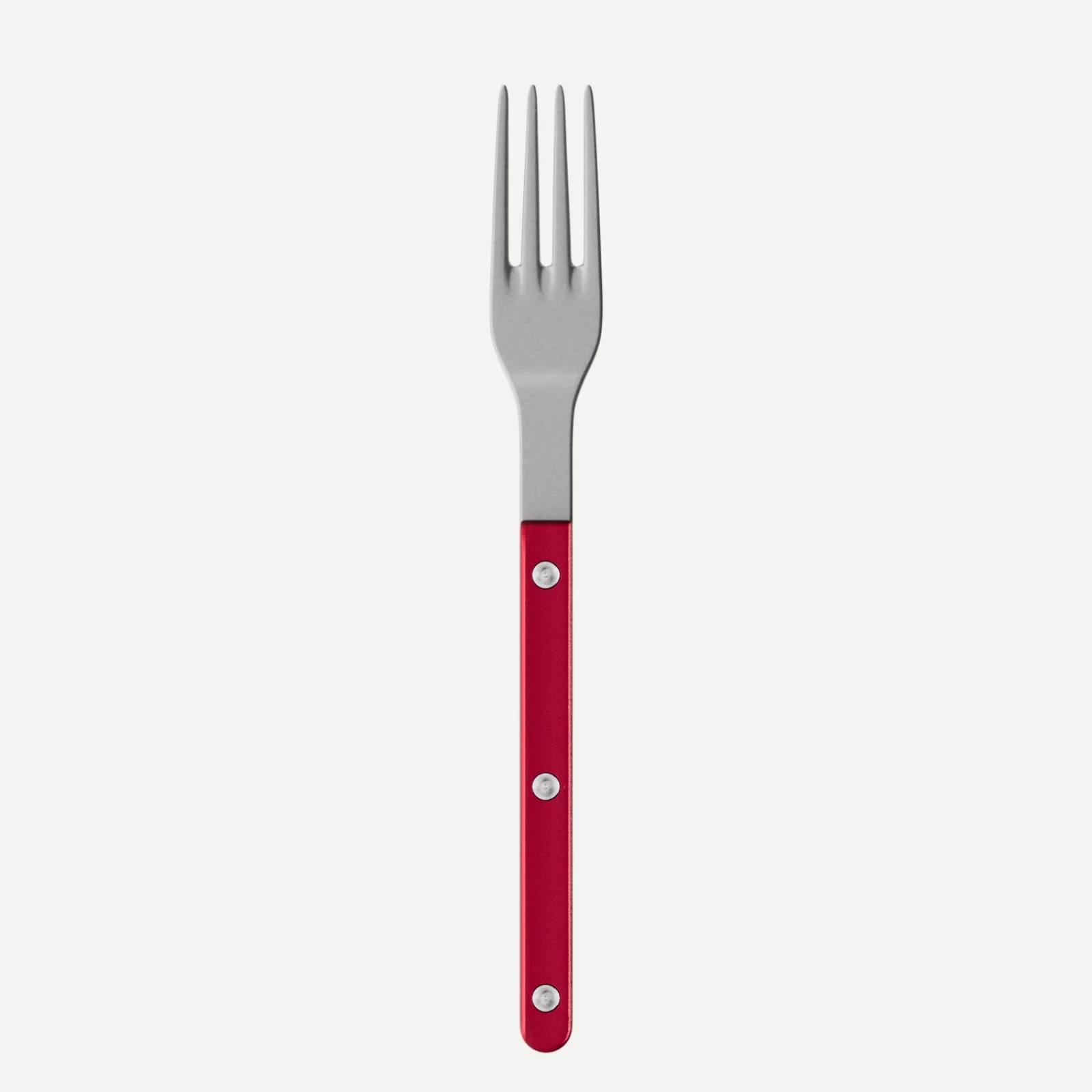 Bistrot Vintage Pearly, Rouge - Fourchette de table