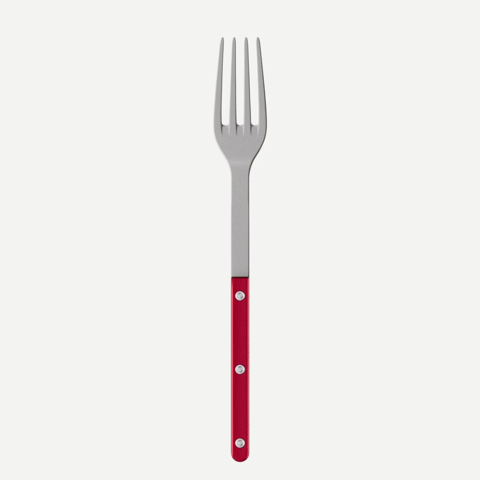 Bistrot Vintage Pearly, Rouge - Fourchette de service