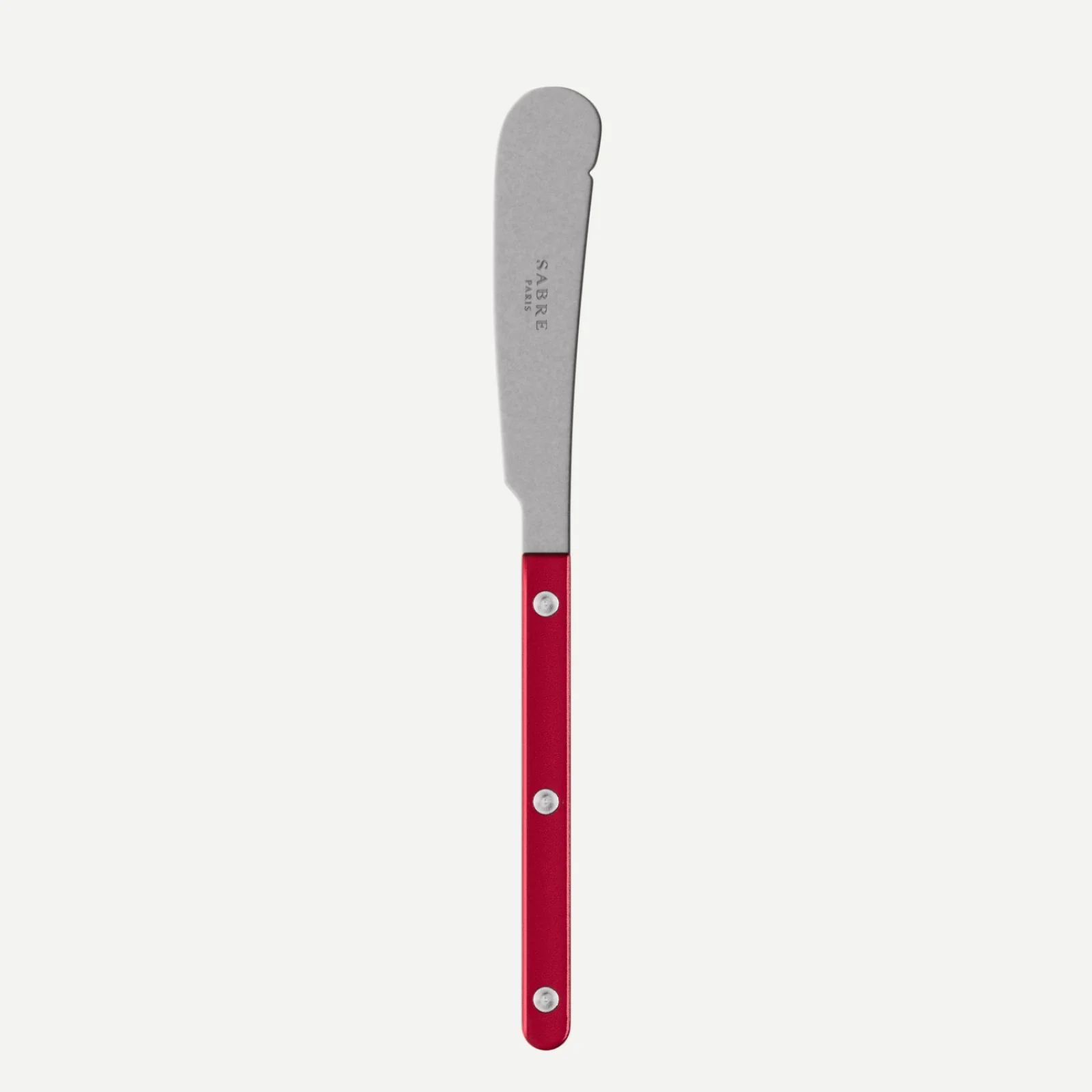 Bistrot Vintage Pearly, Rouge - Couteau à beurre