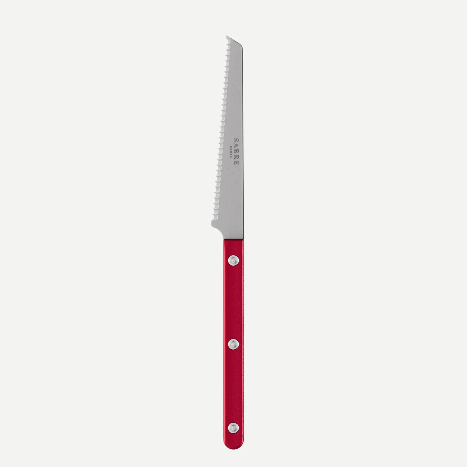 Bistrot Vintage Pearly, Rouge - Couteau à tomate