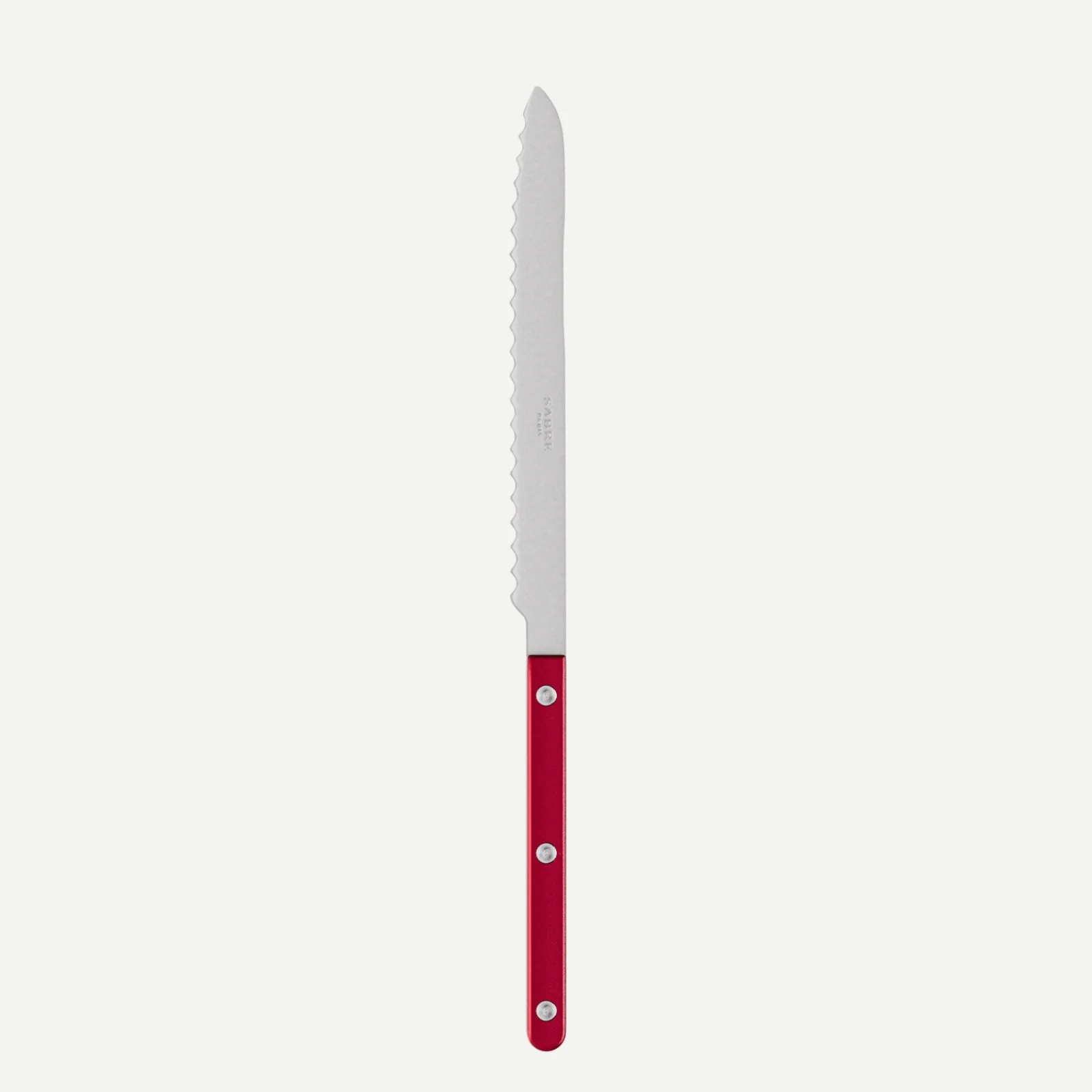 Bistrot Vintage Pearly, Rouge - Couteau à pain