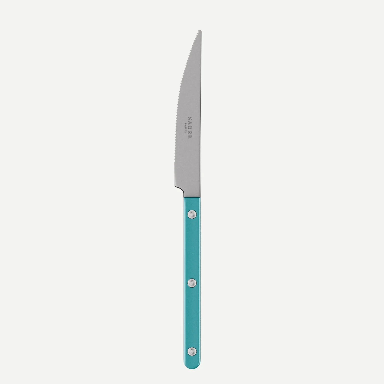 Bistrot Vintage Pearly, Turquoise - Couteau de table
