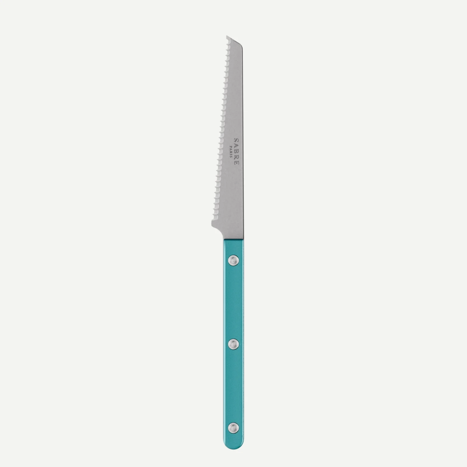Bistrot Vintage Pearly, Turquoise - Couteau à tomate