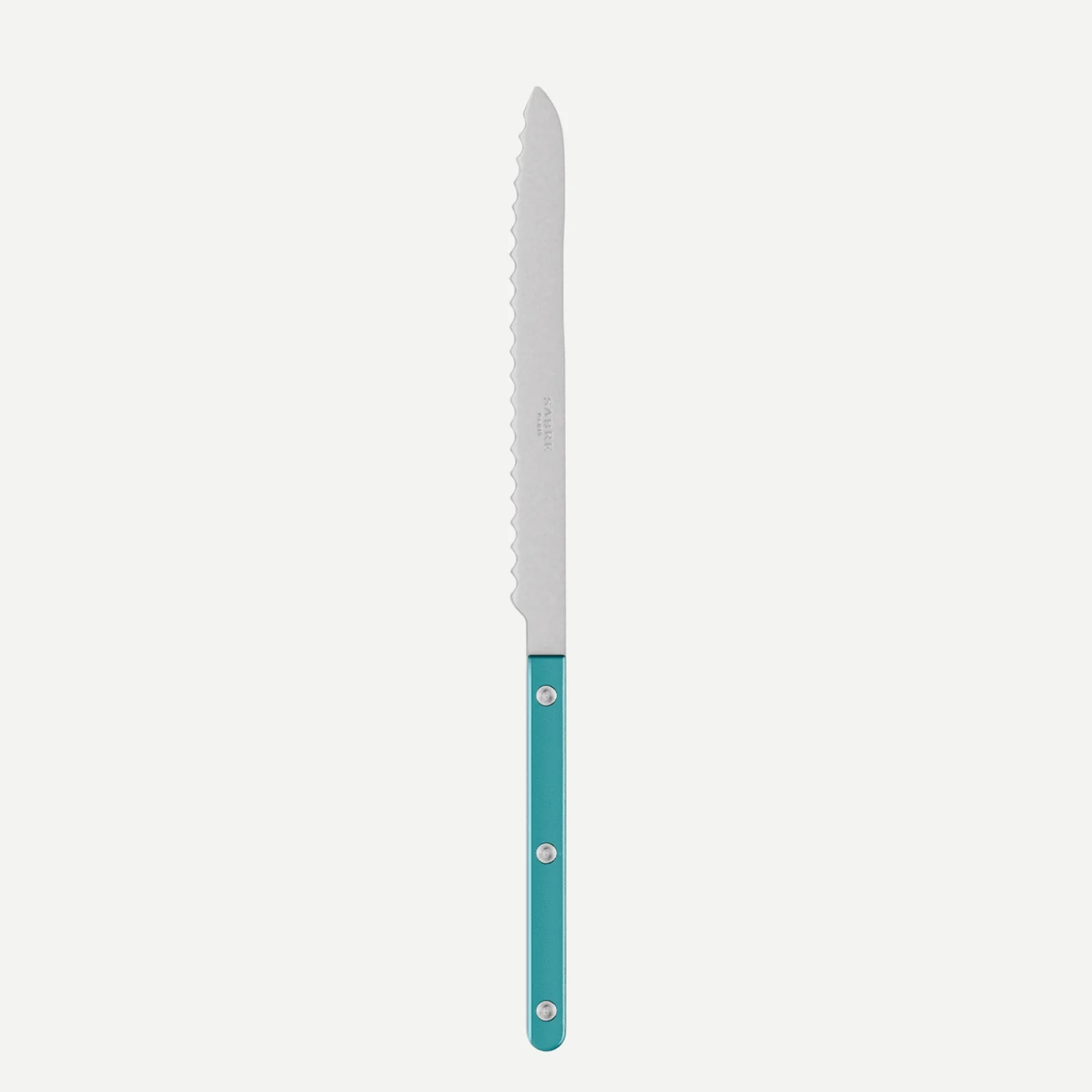 Bistrot Vintage Pearly, Turquoise - Couteau à pain