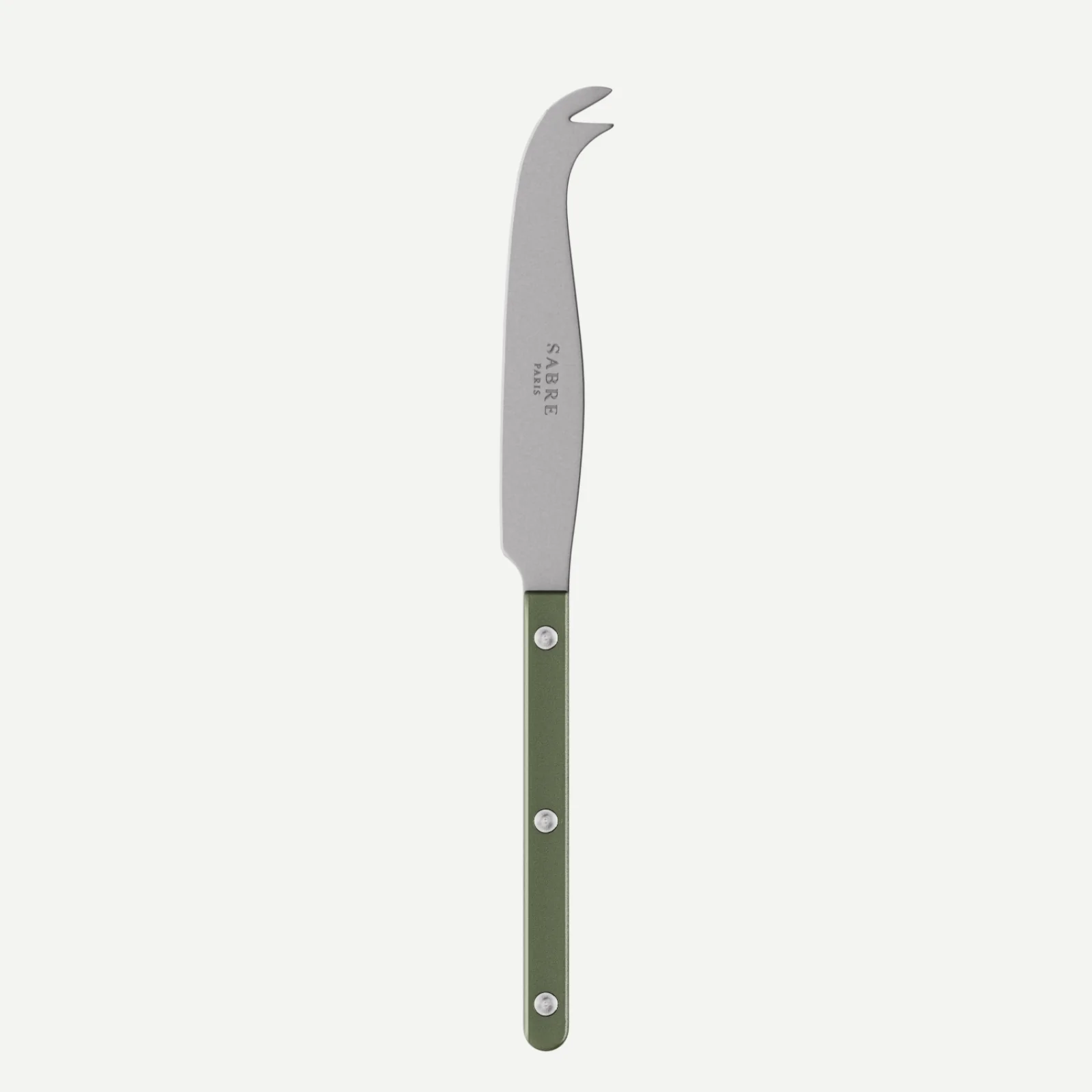 Bistrot Vintage Pearly, Vert foncé - Couteau à fromage GM