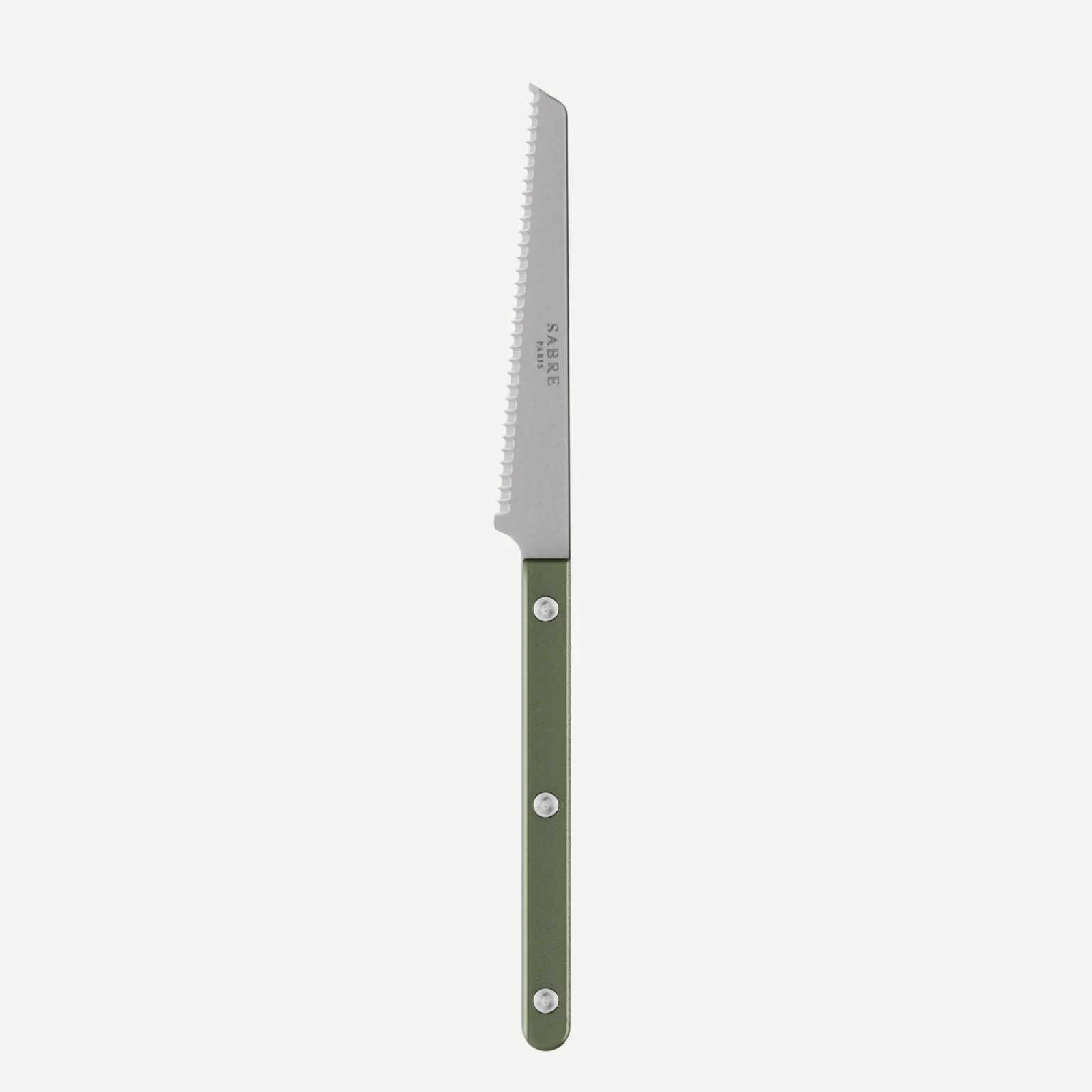 Bistrot Vintage Pearly, Vert foncé - Couteau à tomate