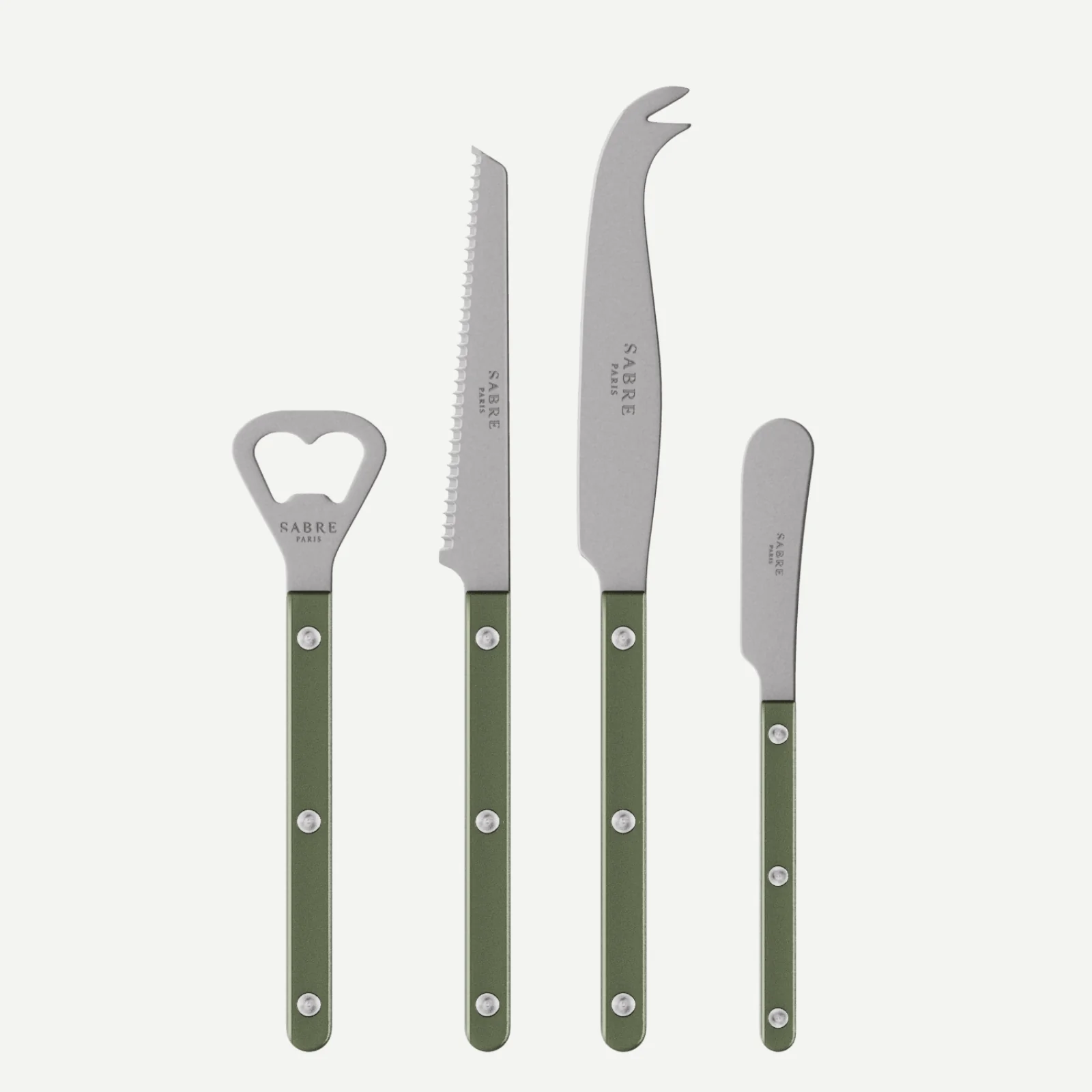 Bistrot Vintage Pearly, Vert foncé - Set apéro Bistrot