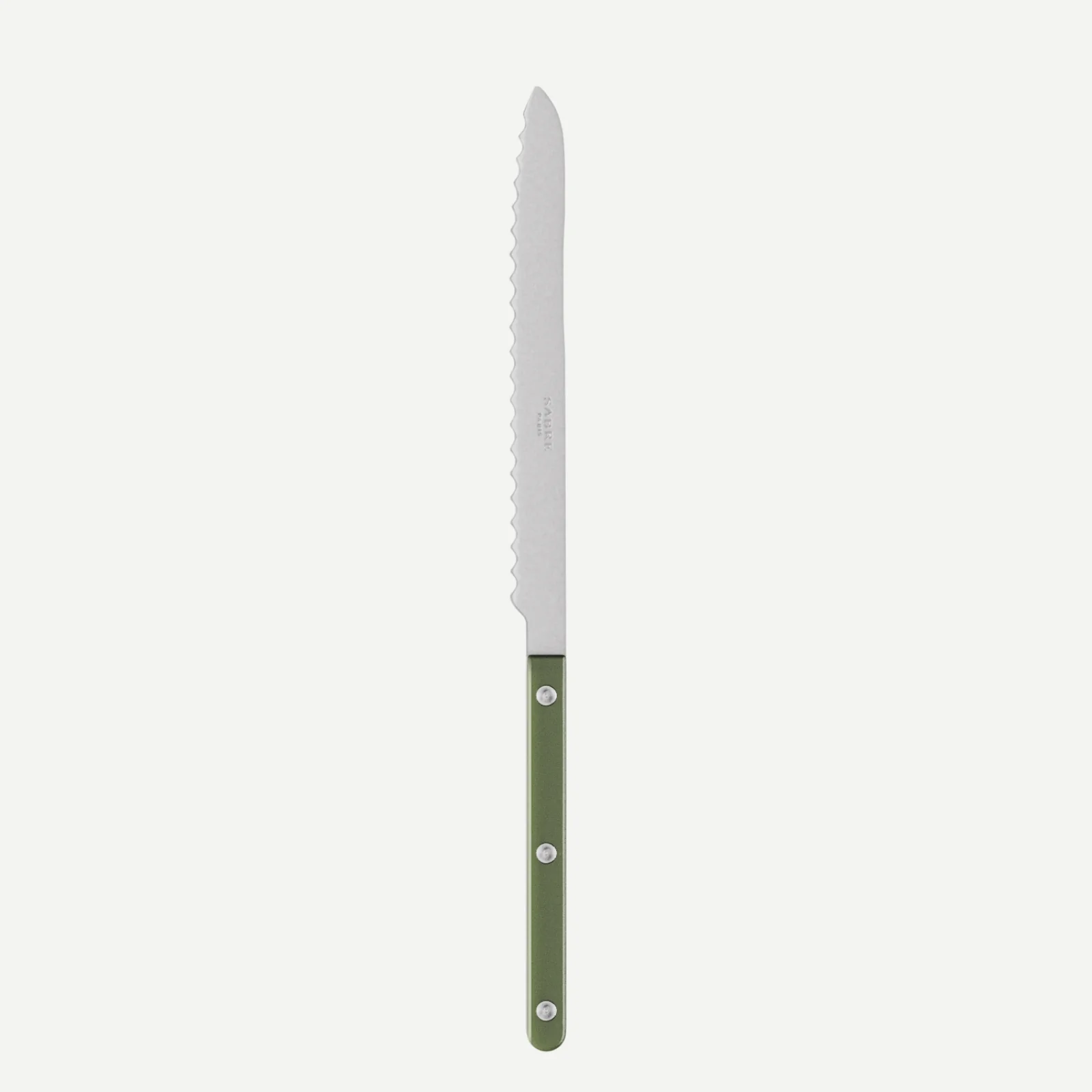 Bistrot Vintage Pearly, Vert foncé - Couteau à pain