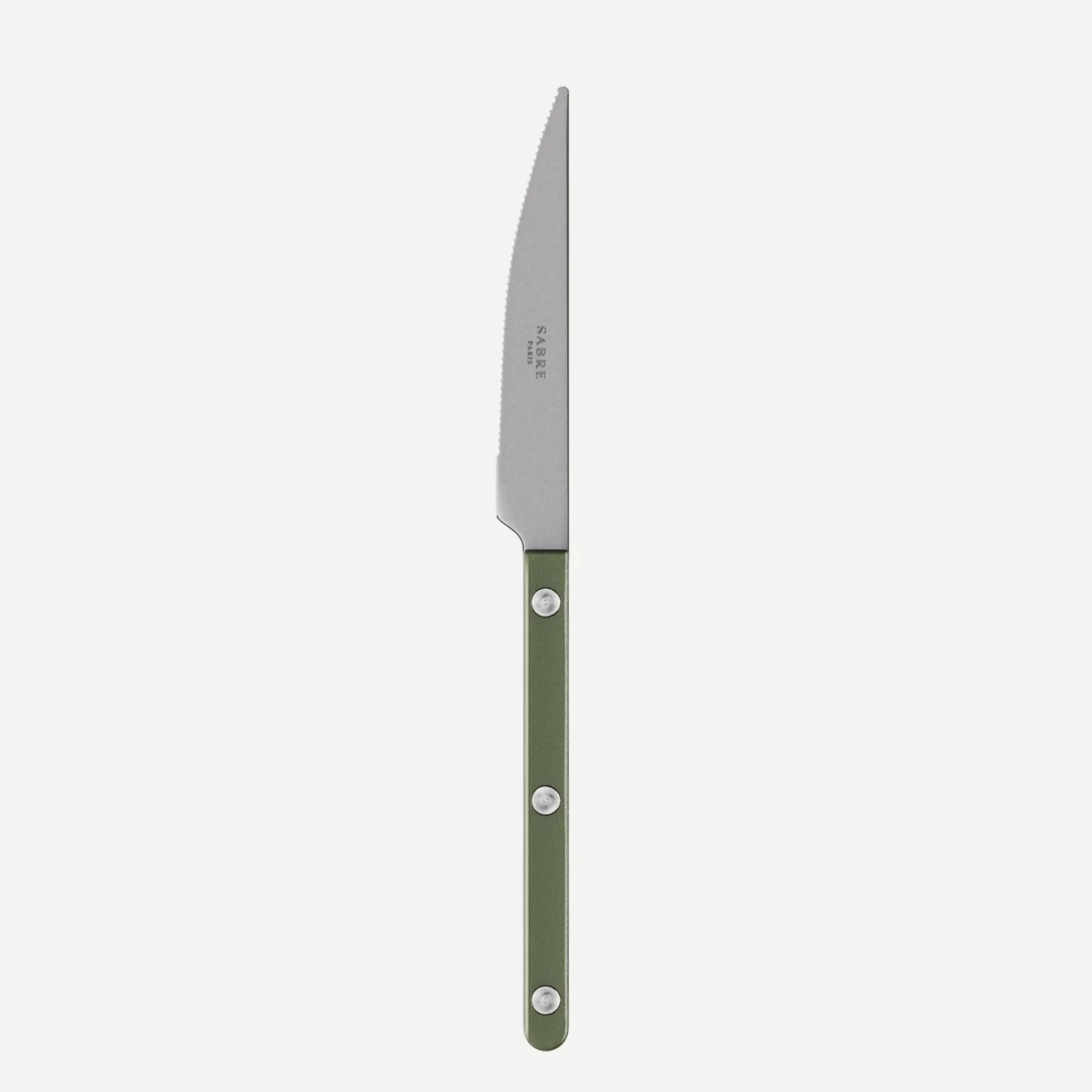 Bistrot Vintage Pearly, Vert foncé - Couteau à dessert
