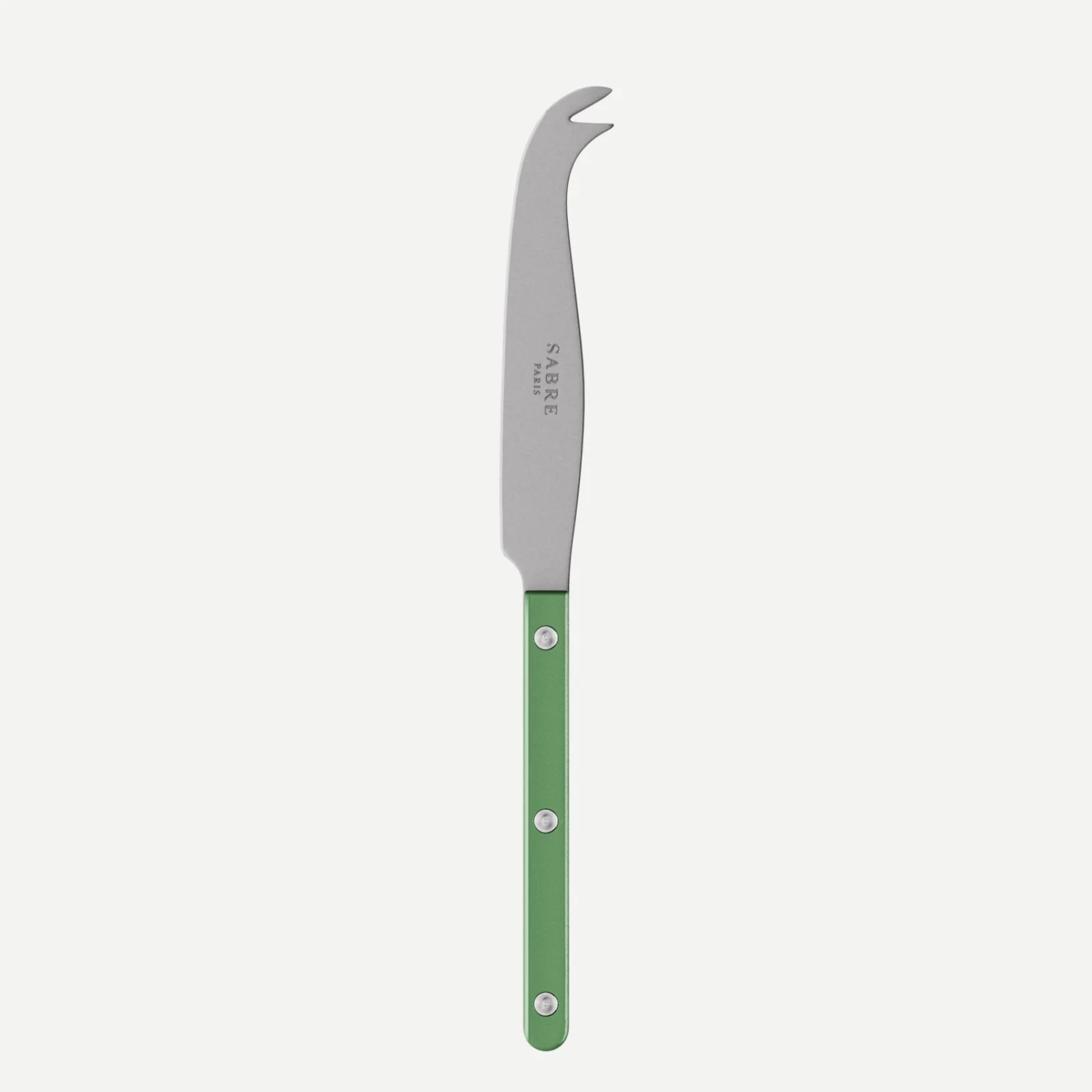 Bistrot Vintage Pearly, Vert jardin - Couteau à fromage GM