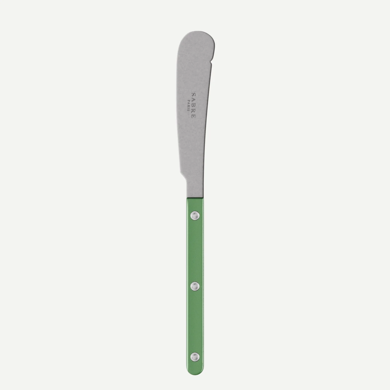 Bistrot Vintage Pearly, Vert jardin - Couteau à beurre