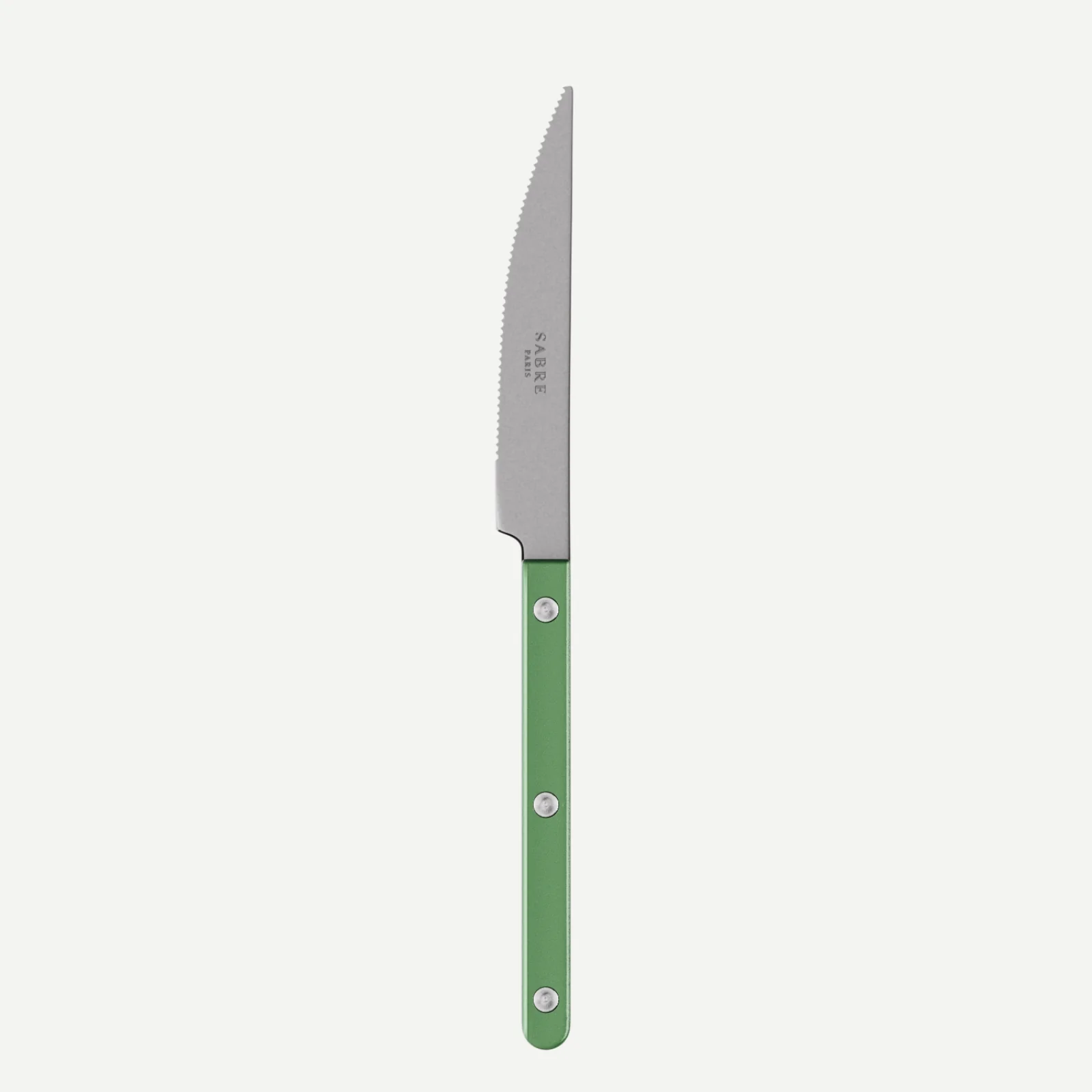 Bistrot Vintage Pearly, Vert jardin - Couteau de table