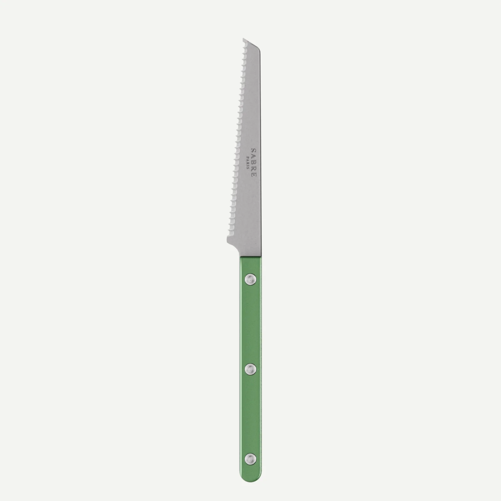 Bistrot Vintage Pearly, Vert jardin - Couteau à tomate