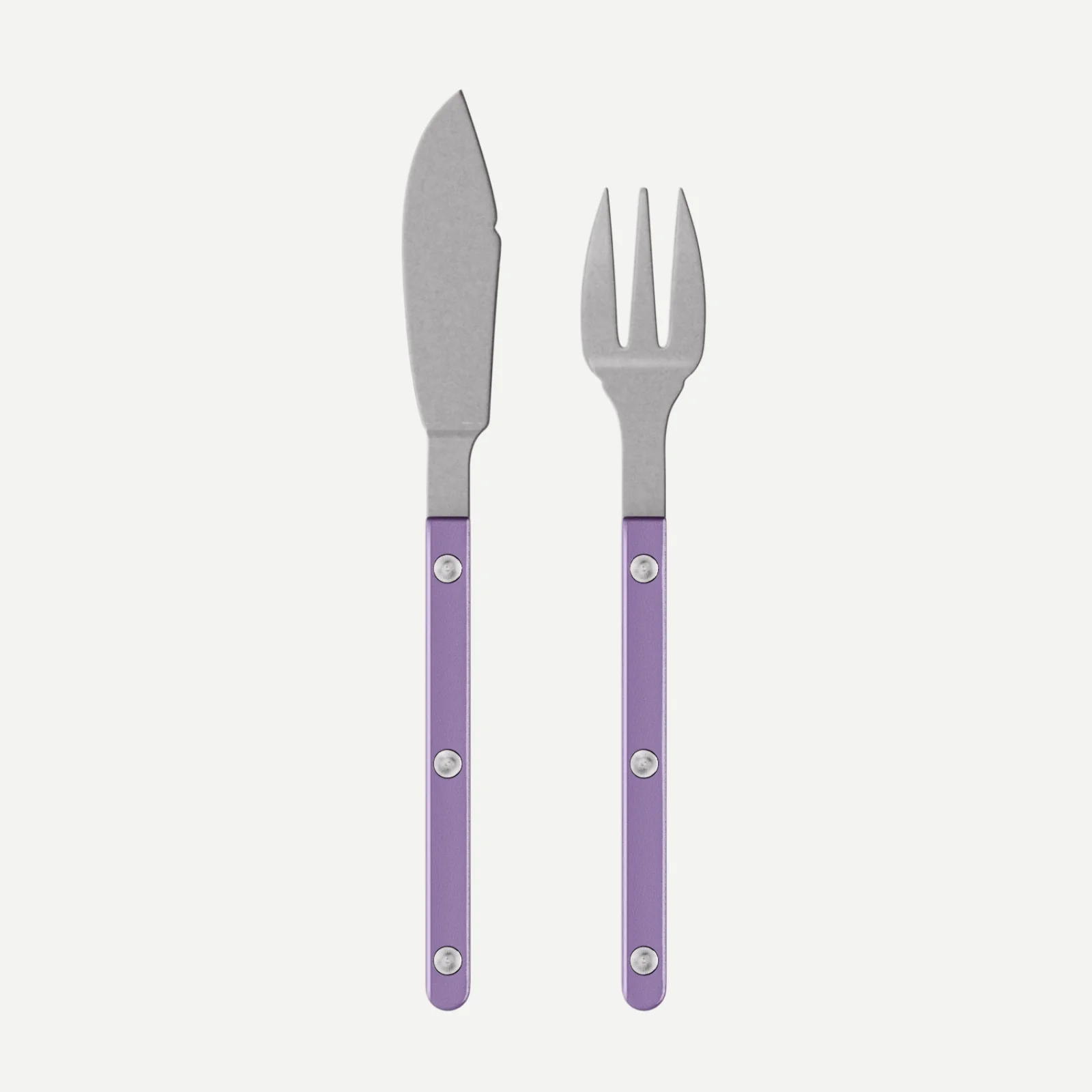 Bistrot Vintage Pearly, Violet - Couverts à poisson