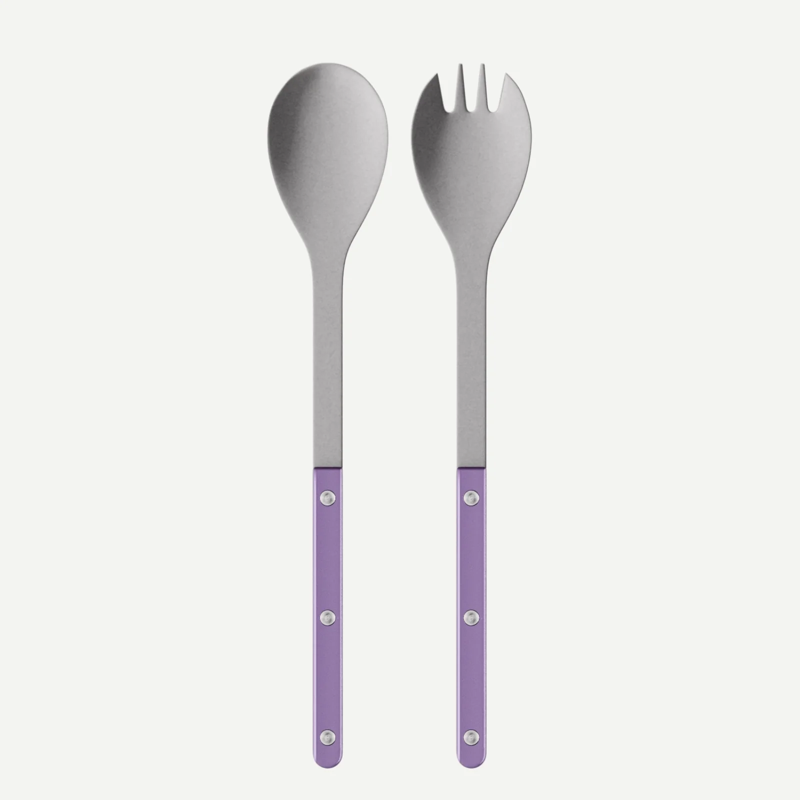 Bistrot Vintage Pearly, Violet - Couverts à salade