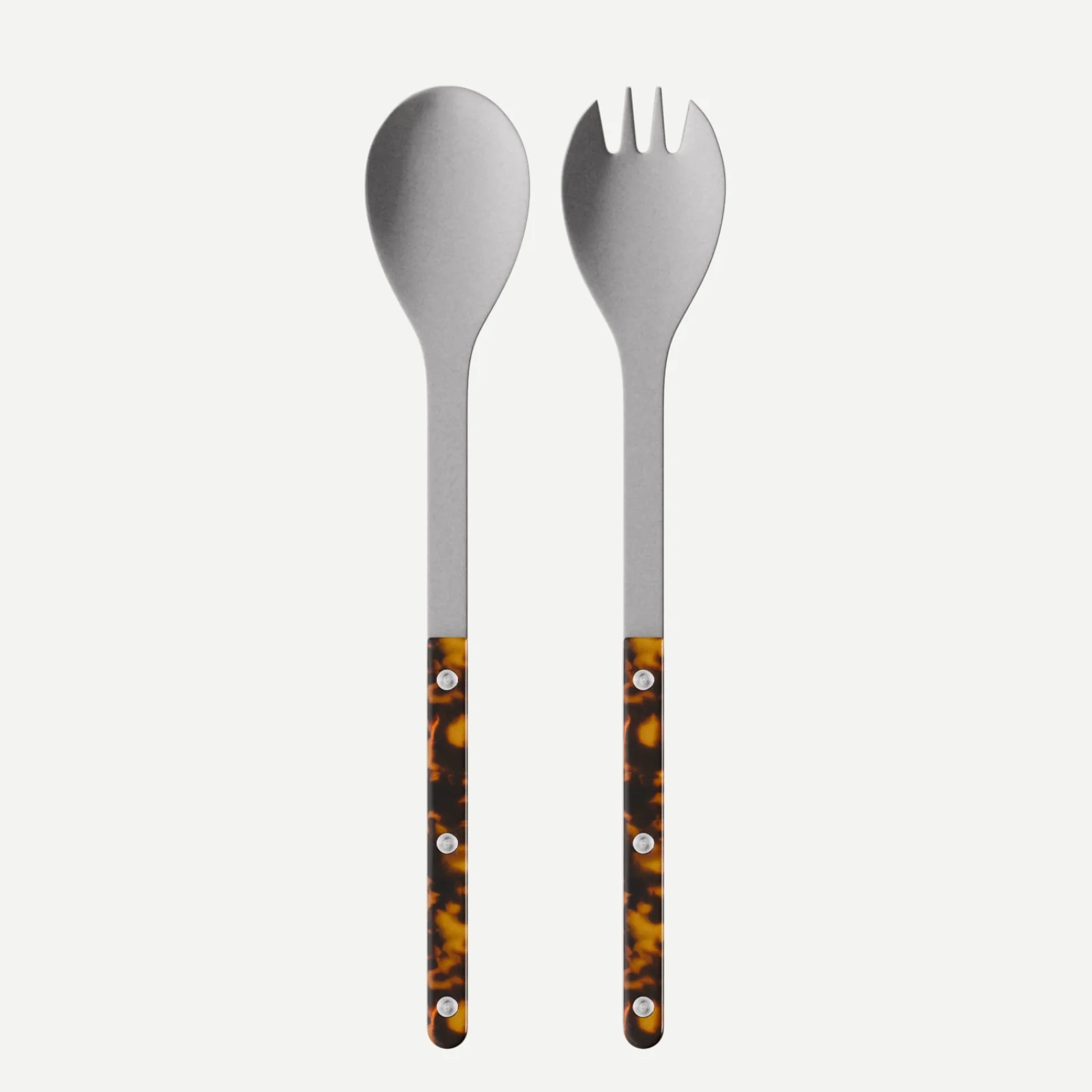 Bistrot Vintage Tortue, Effet Écaille - Couverts à salade