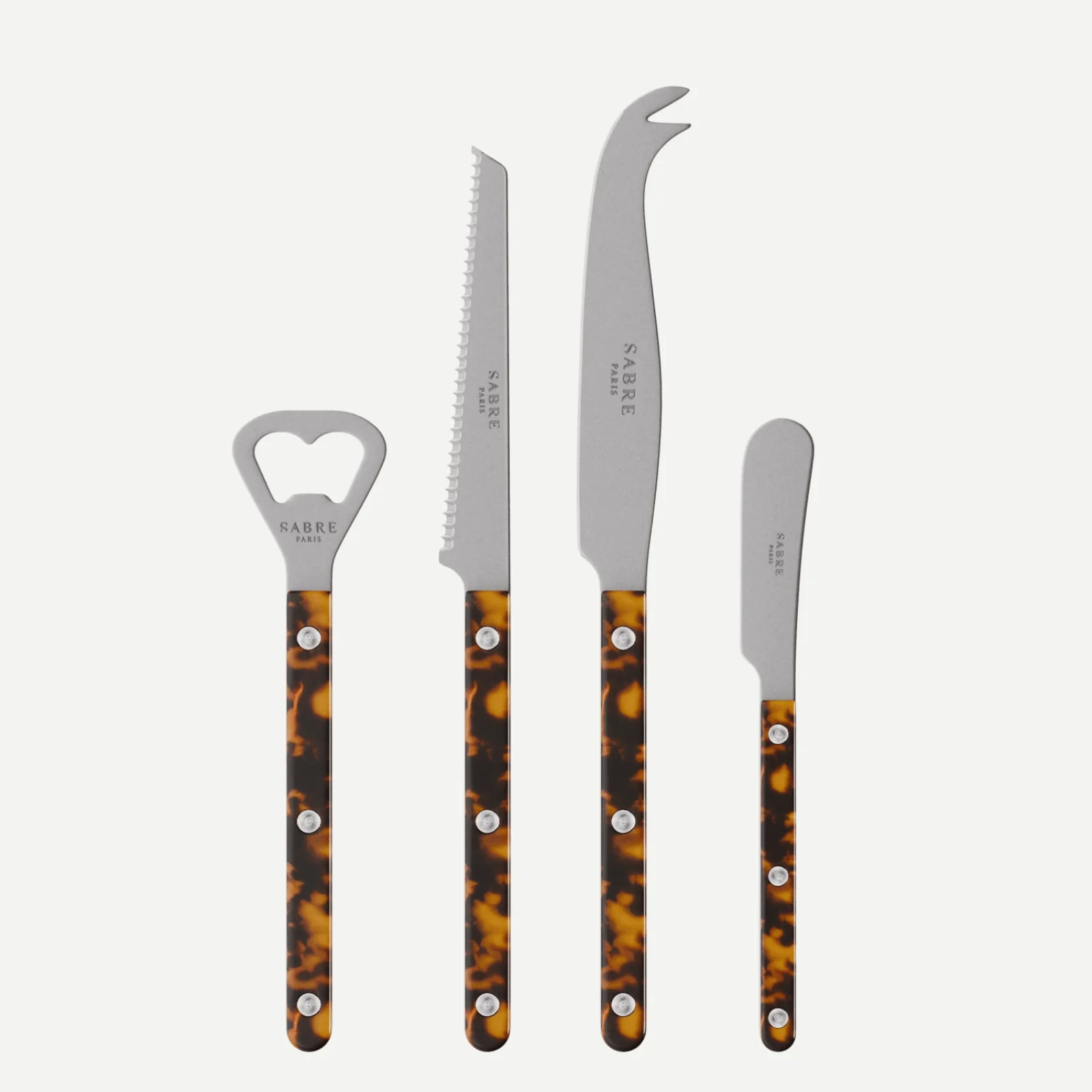 Bistrot Vintage Tortue, Effet Écaille - Set apéro Bistrot