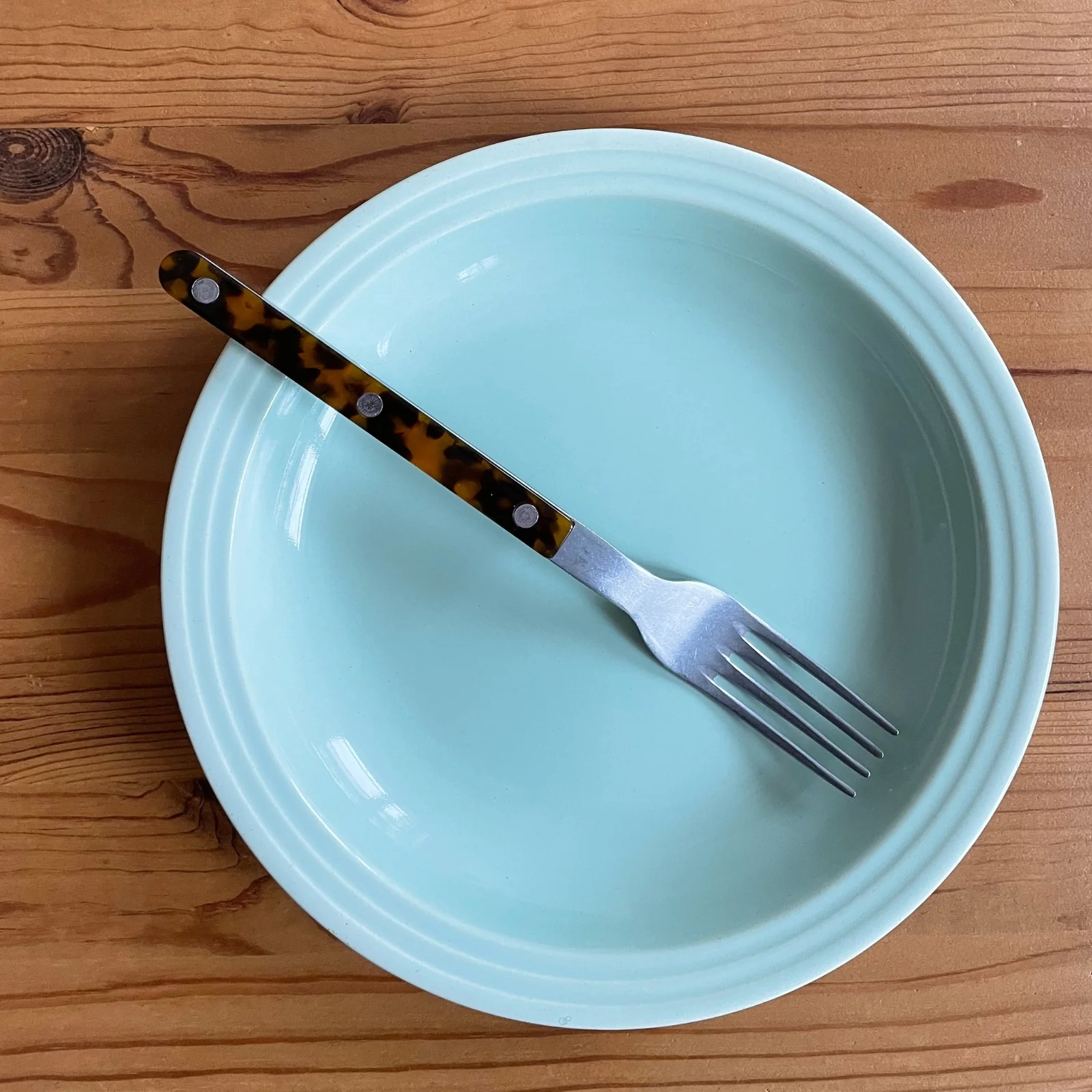 Bistrot Vintage Tortue, Effet Écaille - Fourchette de table - Image 4