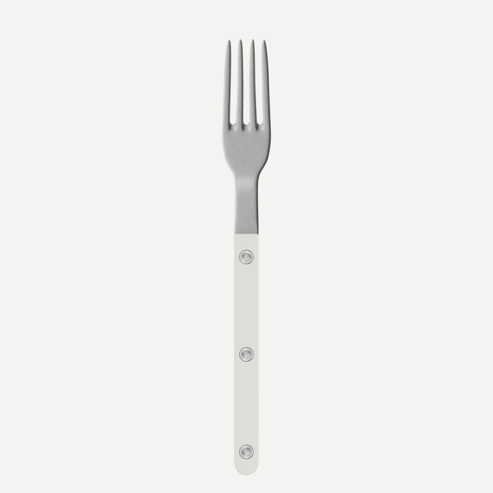 Bistrot Vintage Uni, Blanc - Petite fourchette