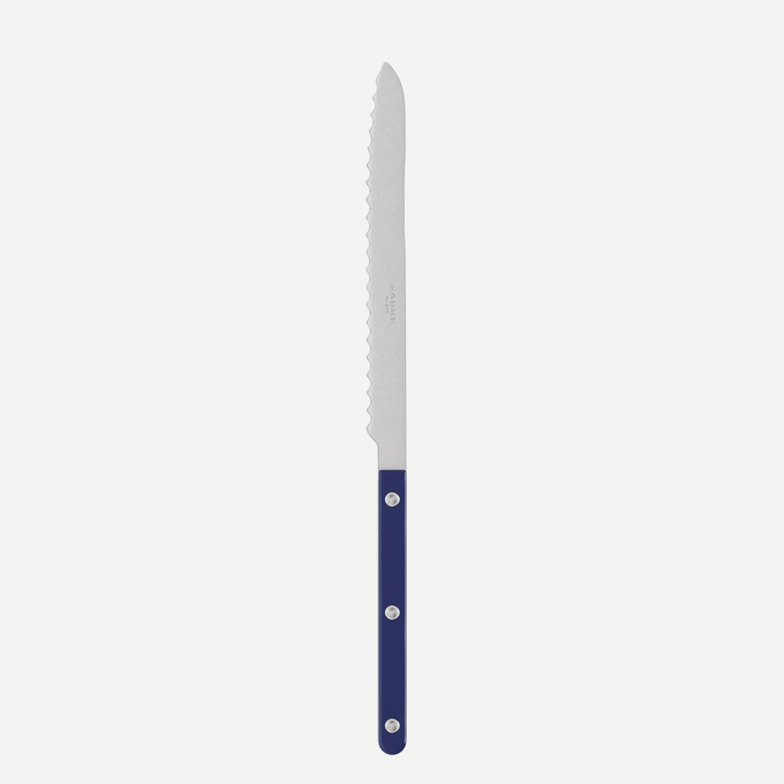Bistrot Vintage Uni, Bleu marine - Couteau à pain