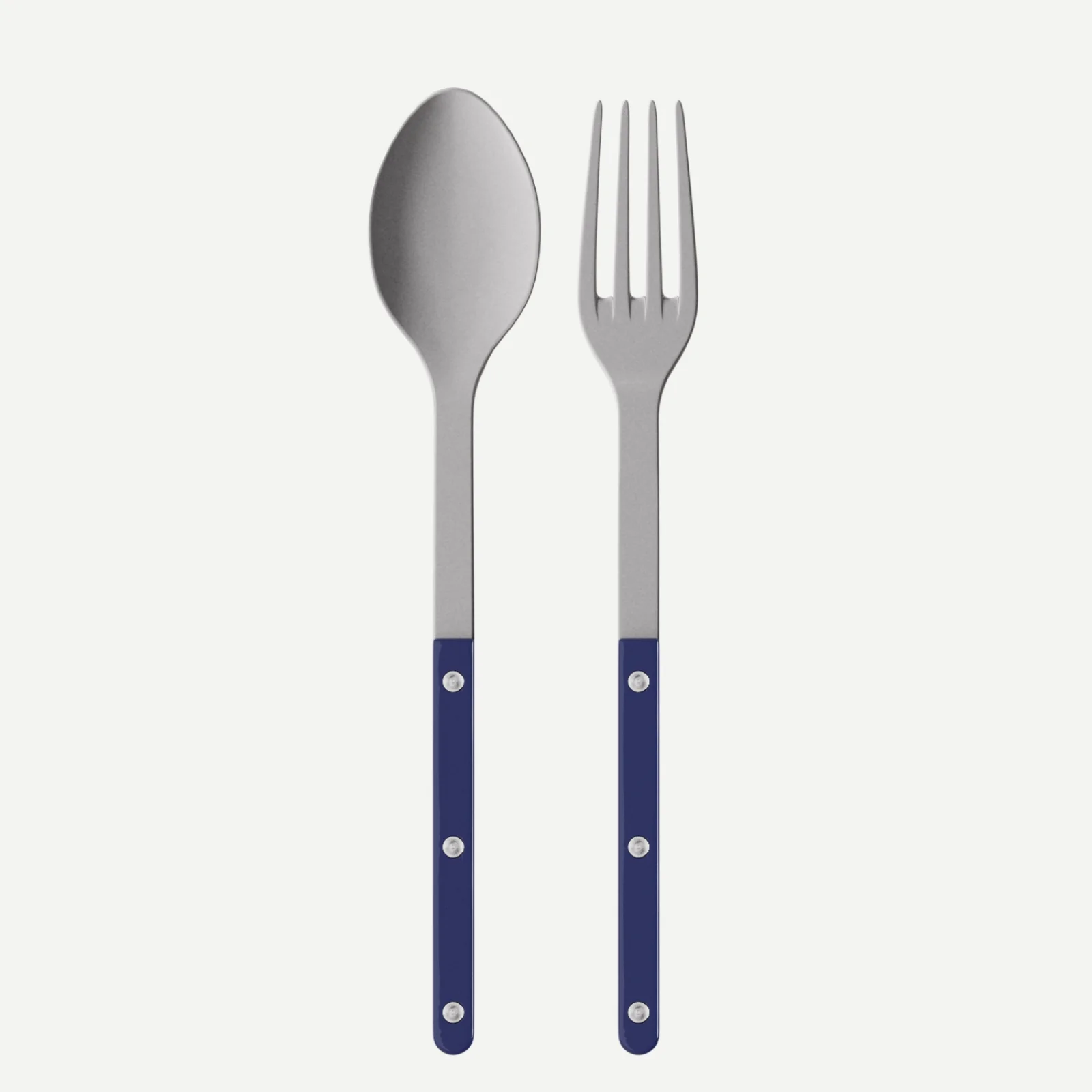 Bistrot Vintage Uni, Bleu marine - Couverts de service