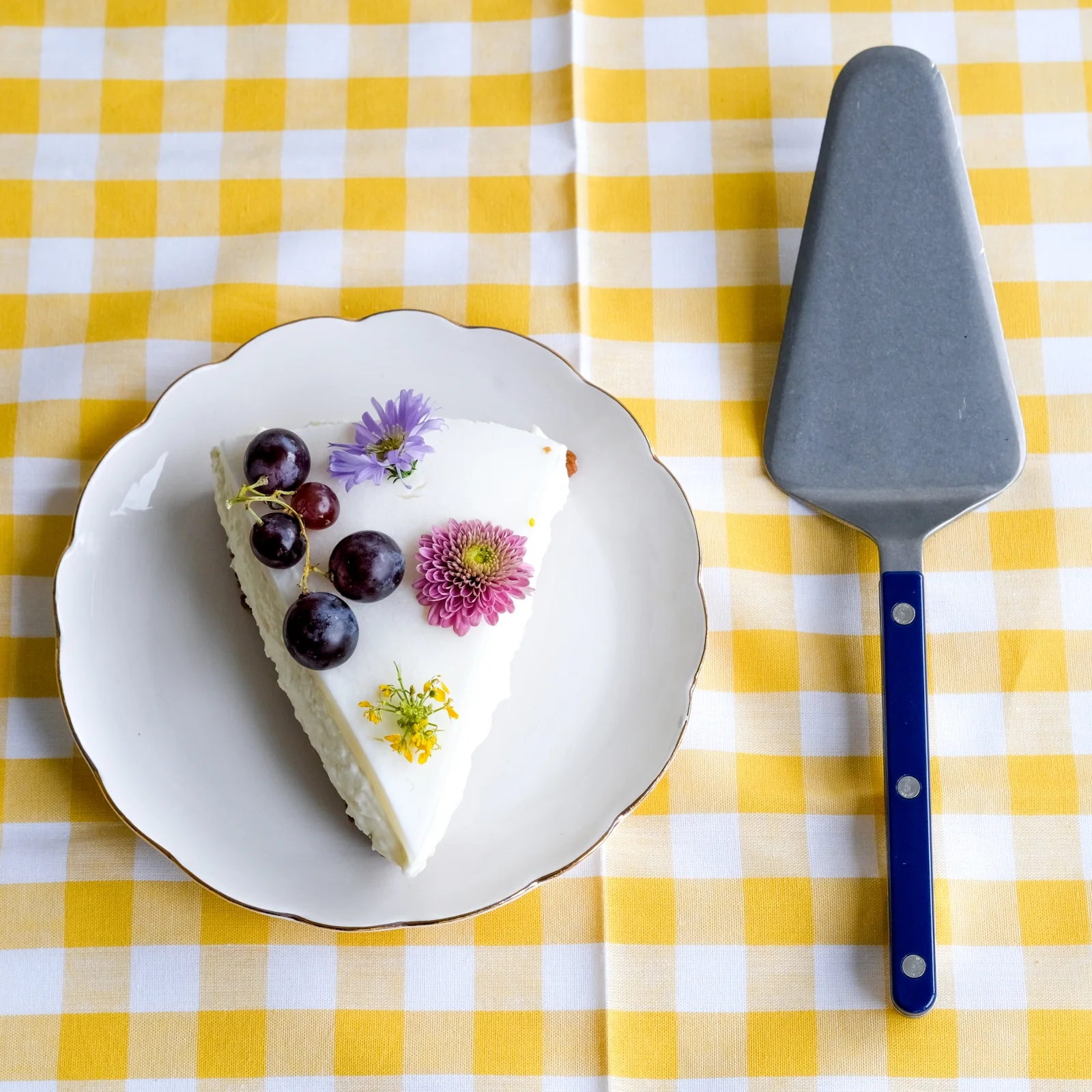 Bistrot Vintage Uni, Bleu marine - Pelle à tarte - Image 2
