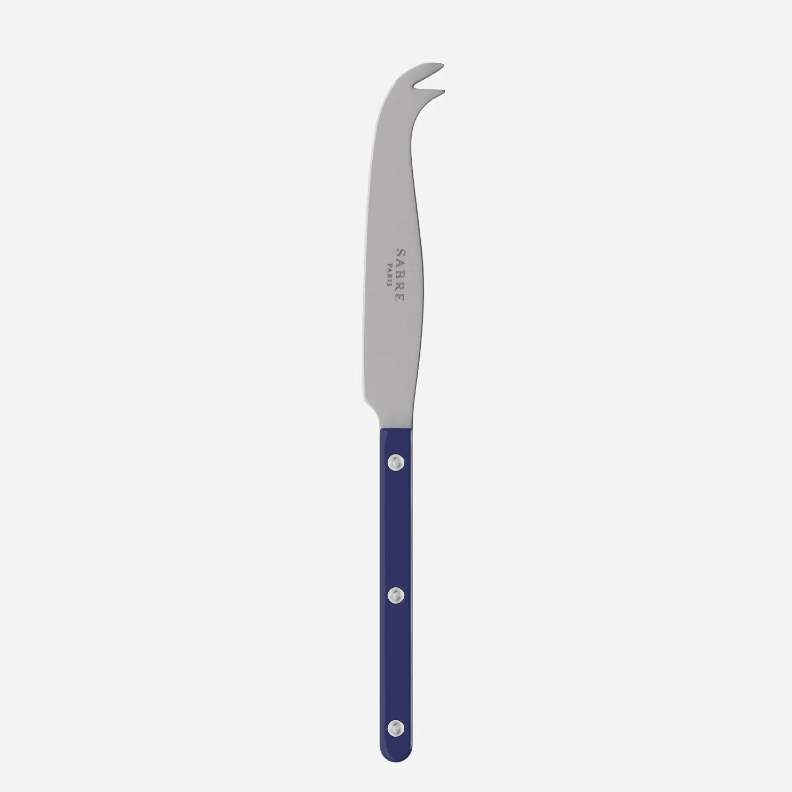 Bistrot Vintage Uni, Bleu marine - Couteau à fromage GM
