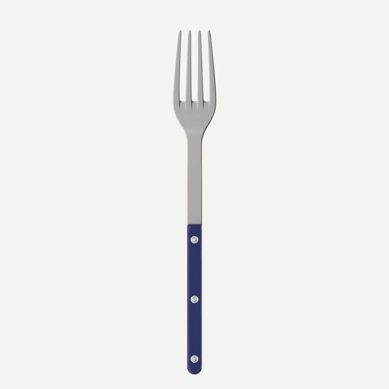 Bistrot Vintage Uni, Bleu marine - Fourchette de service