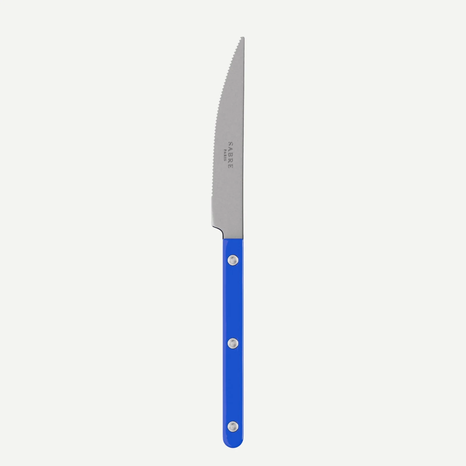 Bistrot Vintage Uni, Bleu outremer - Couteau de table