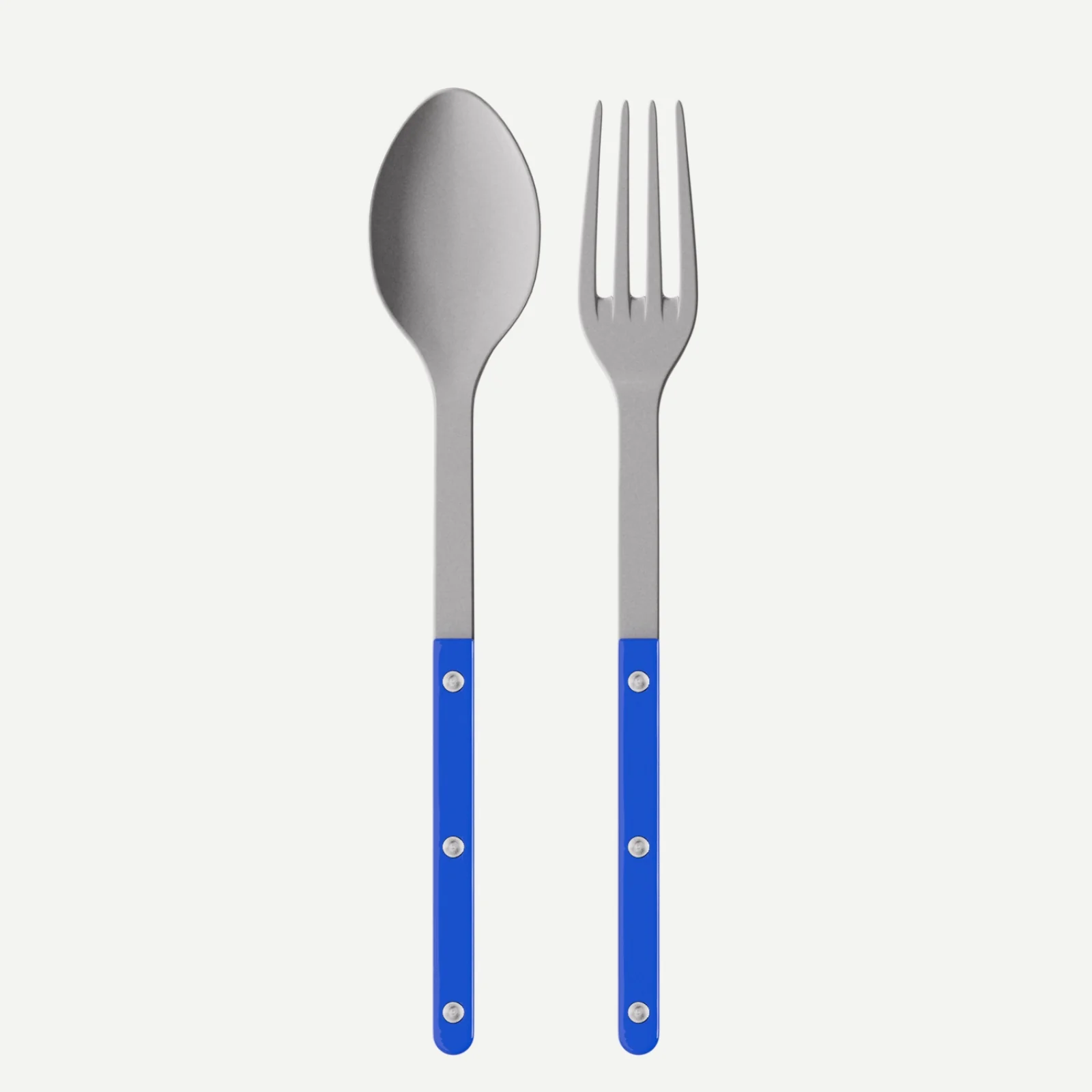 Bistrot Vintage Uni, Bleu outremer - Couverts de service