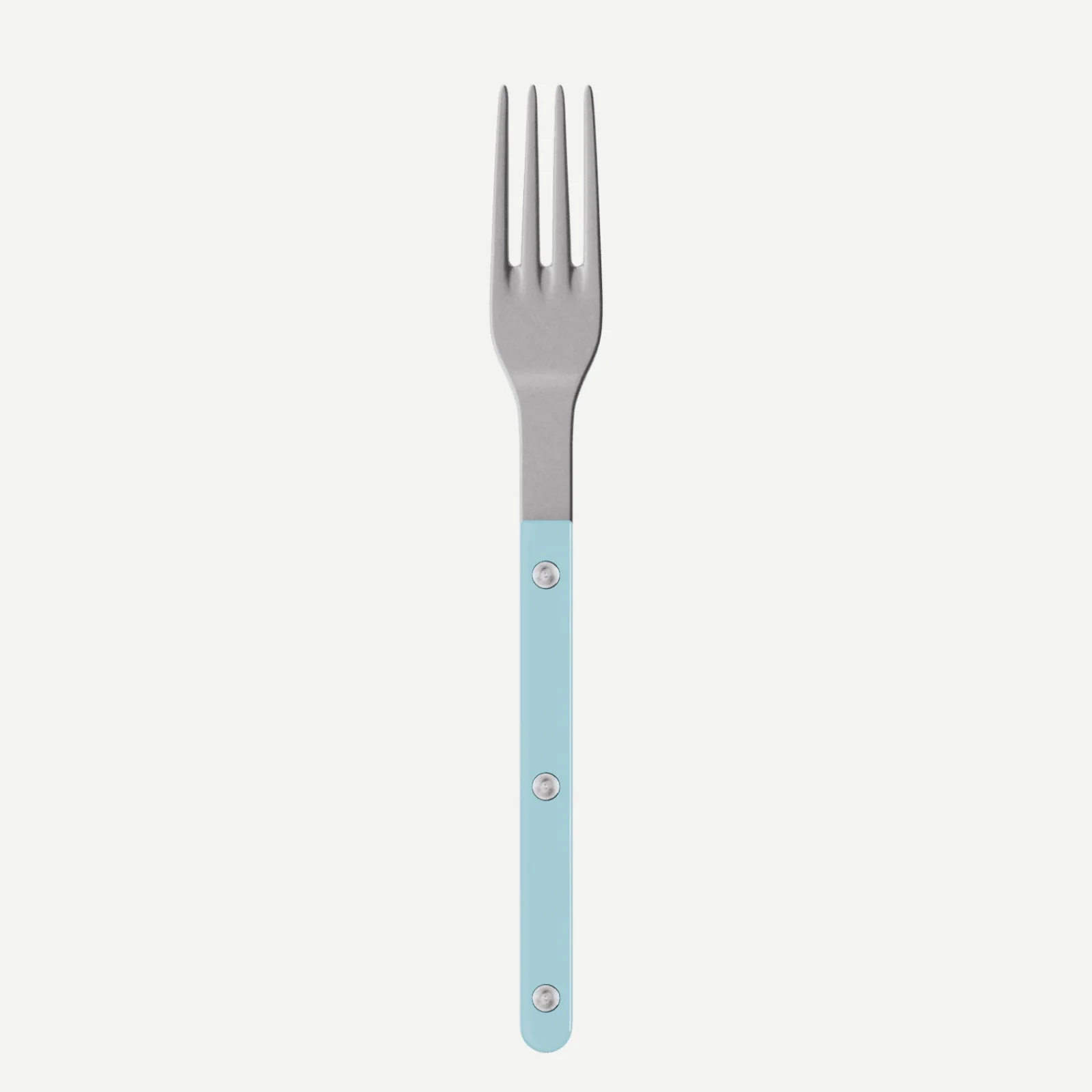 Bistrot Vintage Uni, Bleu pastel - Fourchette de table