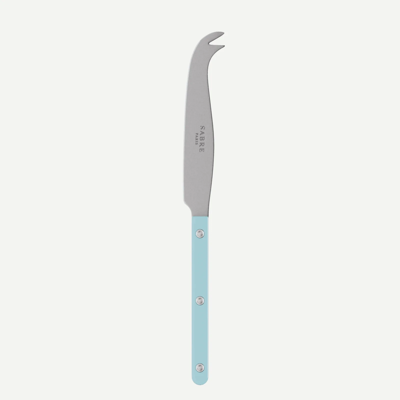 Bistrot Vintage Uni, Bleu pastel - Couteau à fromage GM