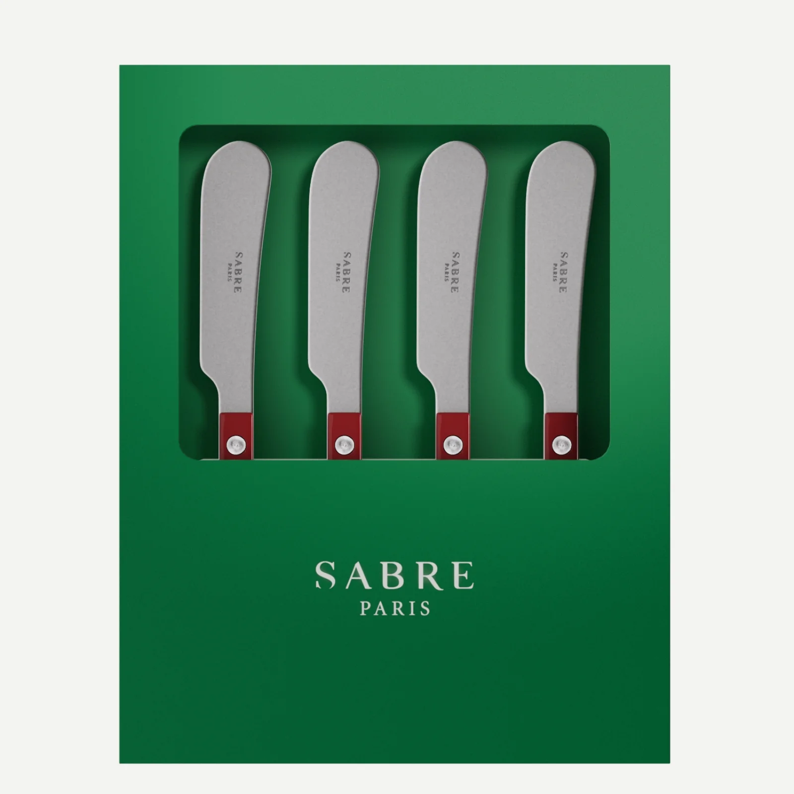 Bistrot Vintage Uni, Bordeaux - Coffret de 4 tartineurs
