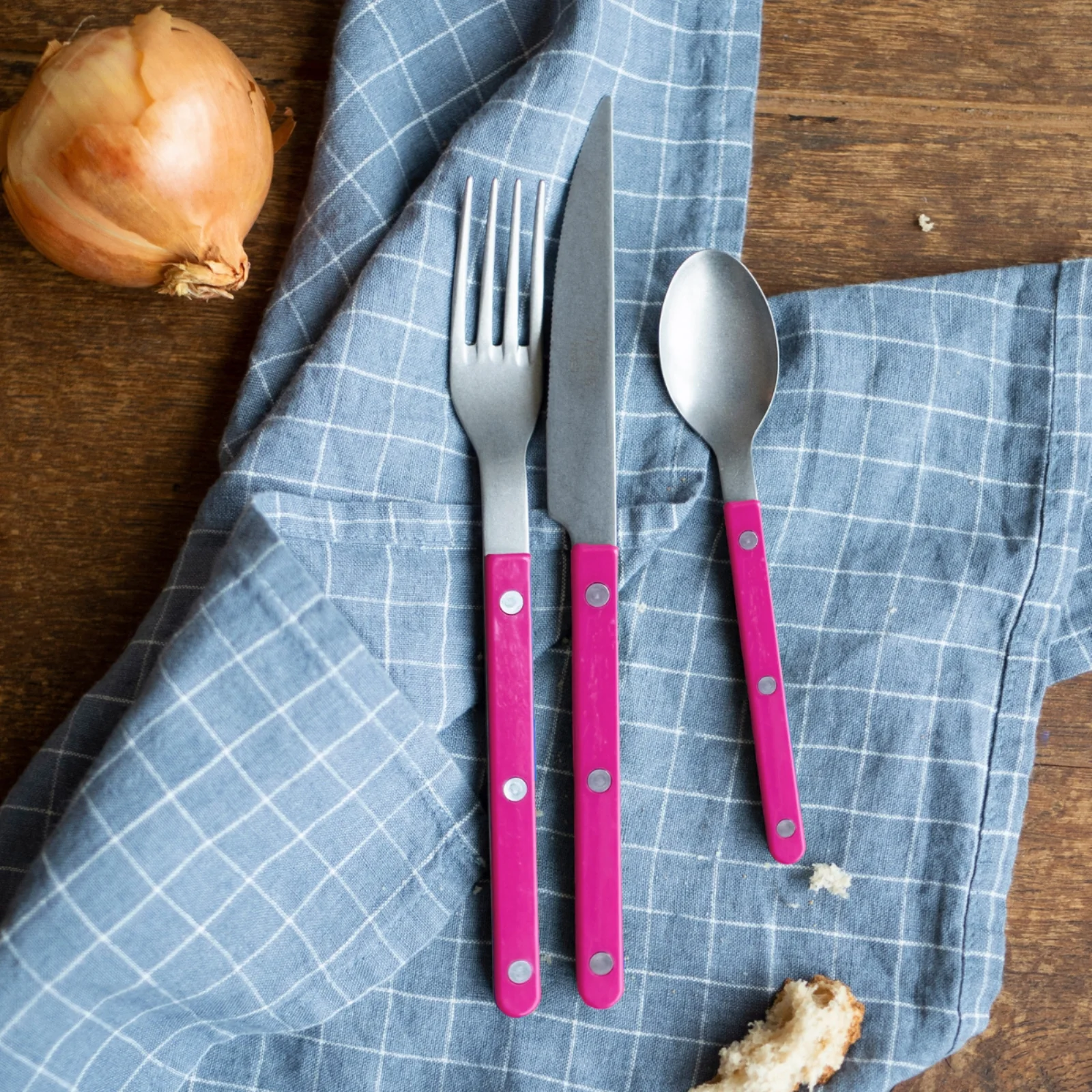 Bistrot Vintage Uni, Framboise - Petite cuillère - Image 2