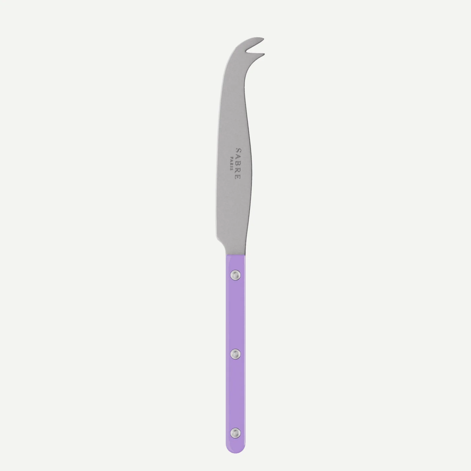 Bistrot Vintage Uni, Mauve - Couteau à fromage GM