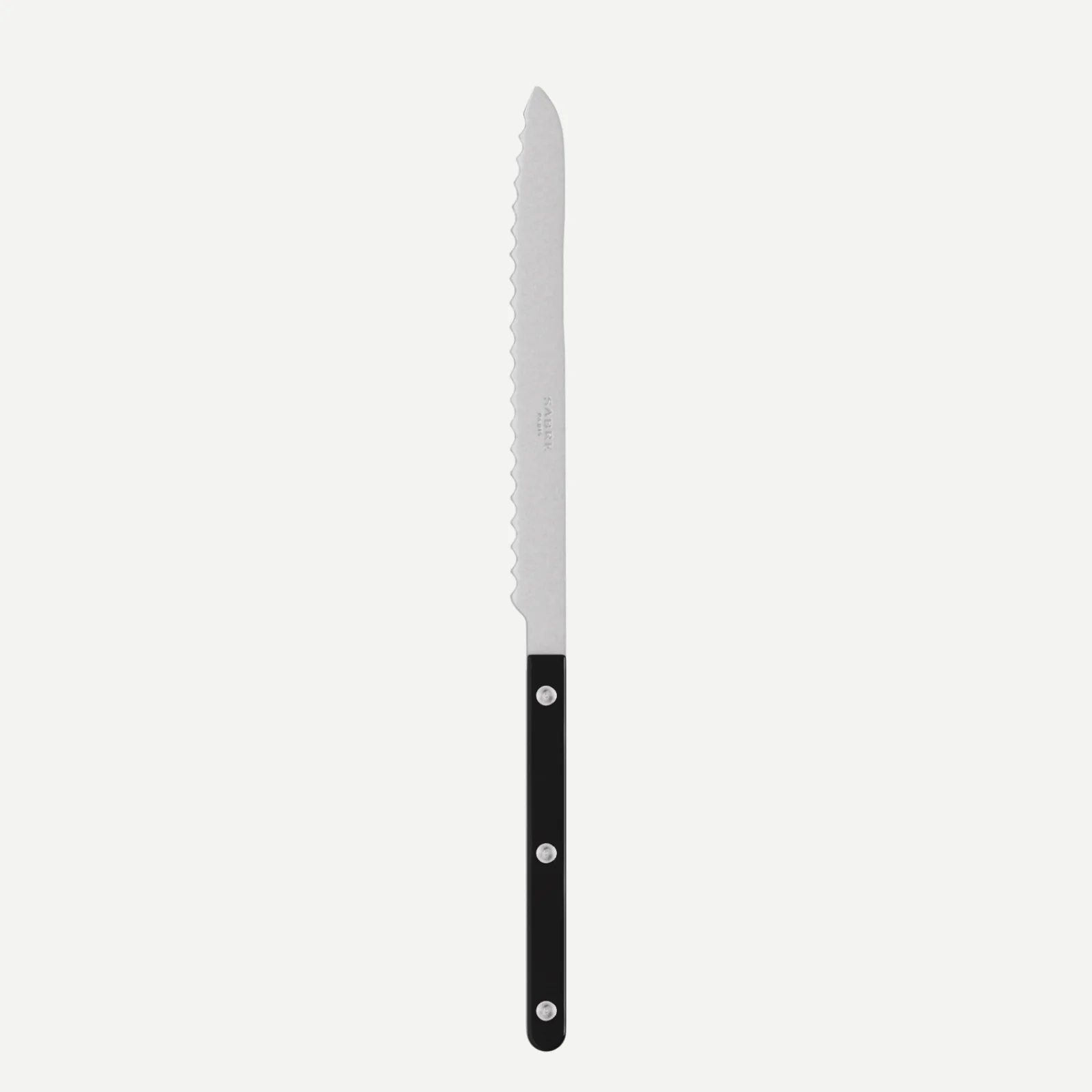 Bistrot Vintage Uni, Noir - Couteau à pain