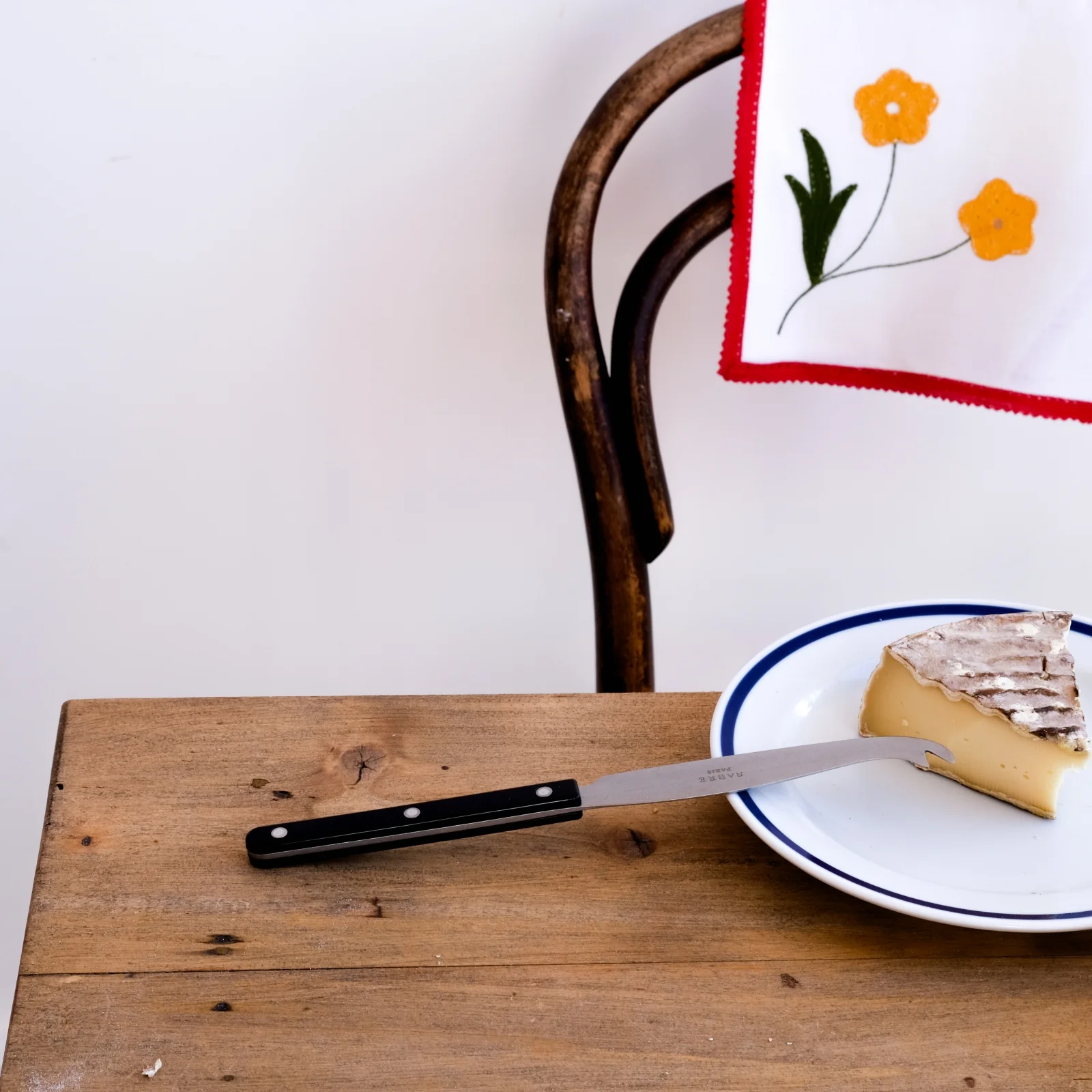 Bistrot Vintage Uni, Noir - Couteau à fromage GM - Image 3