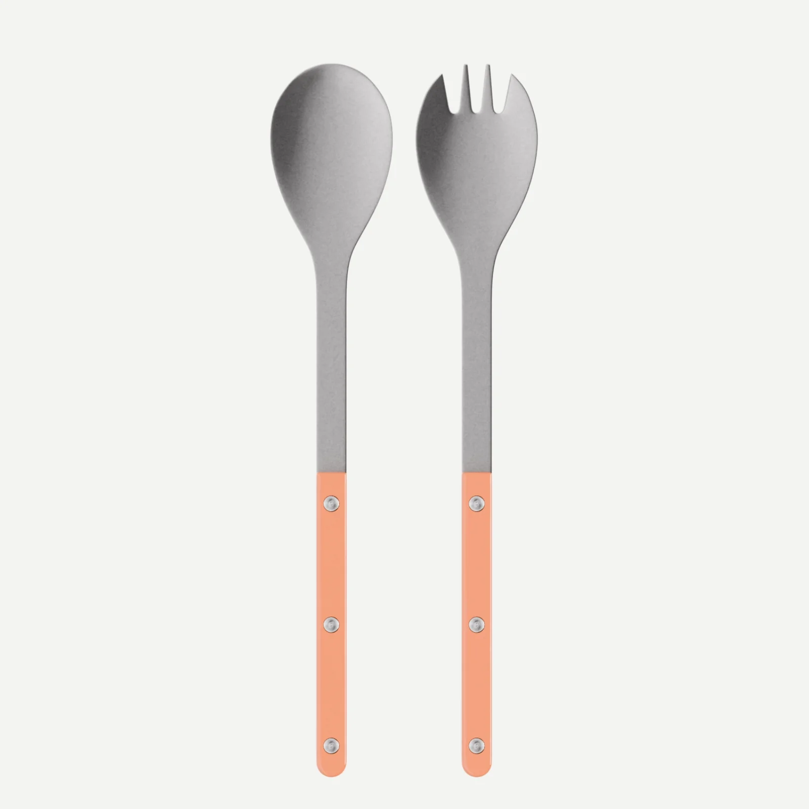 Bistrot Vintage Uni, Rose nude - Couverts à salade