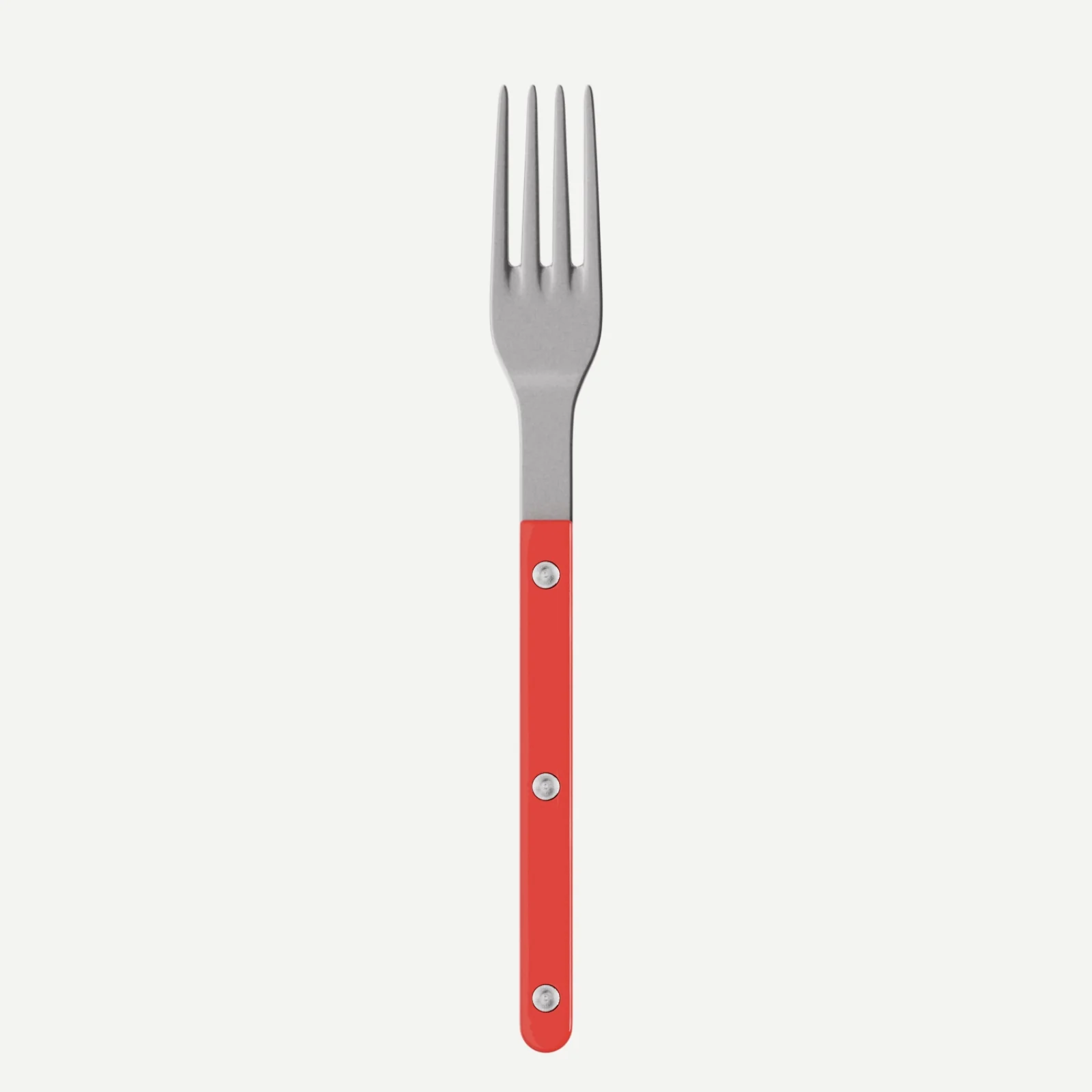 Bistrot Vintage Uni, Rouge - Fourchette de table