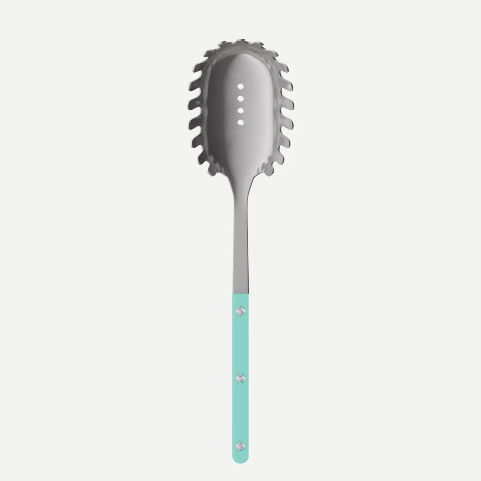 Bistrot Vintage Uni, Turquoise - Cuillère à spaghetti