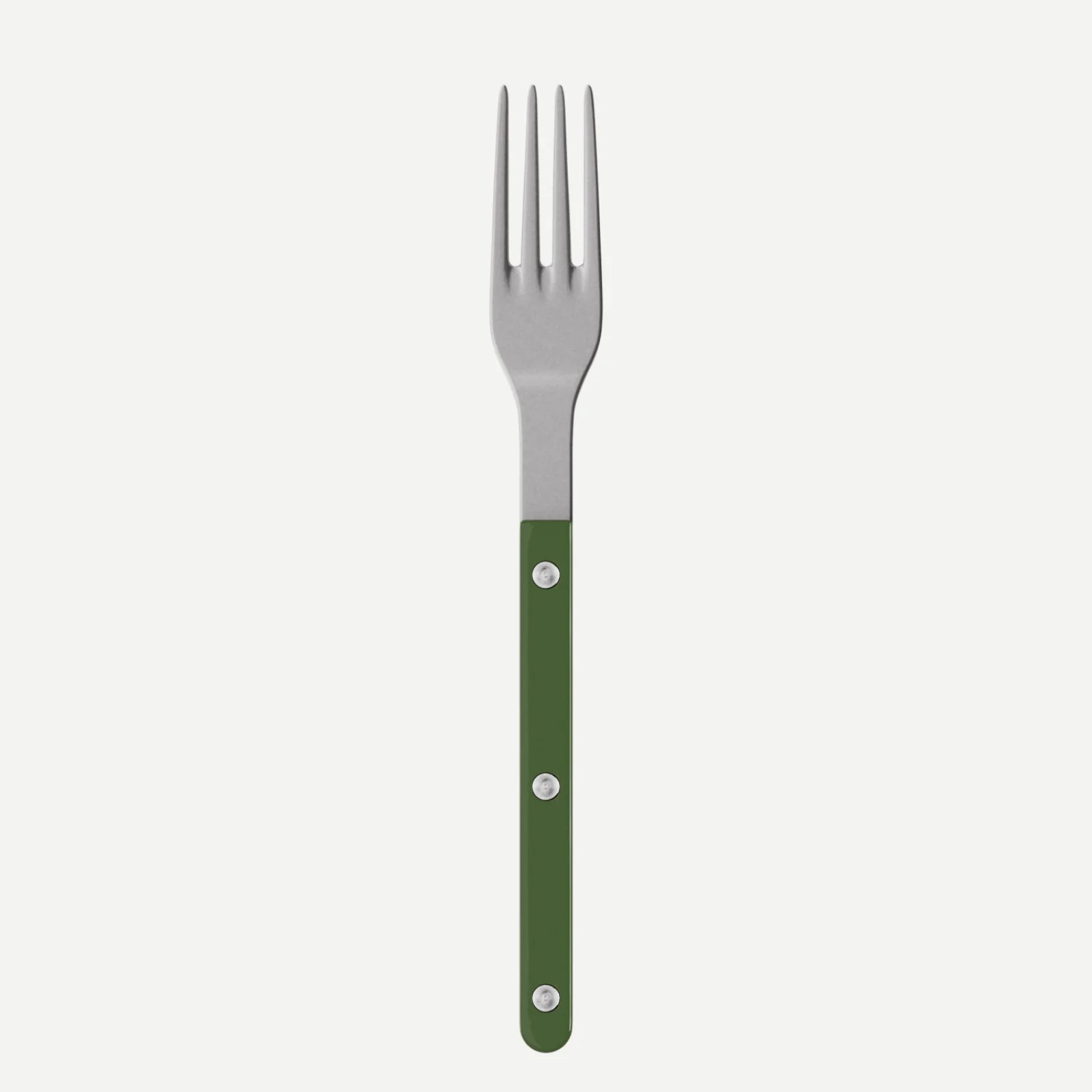 Bistrot Vintage Uni, Vert - Fourchette de table