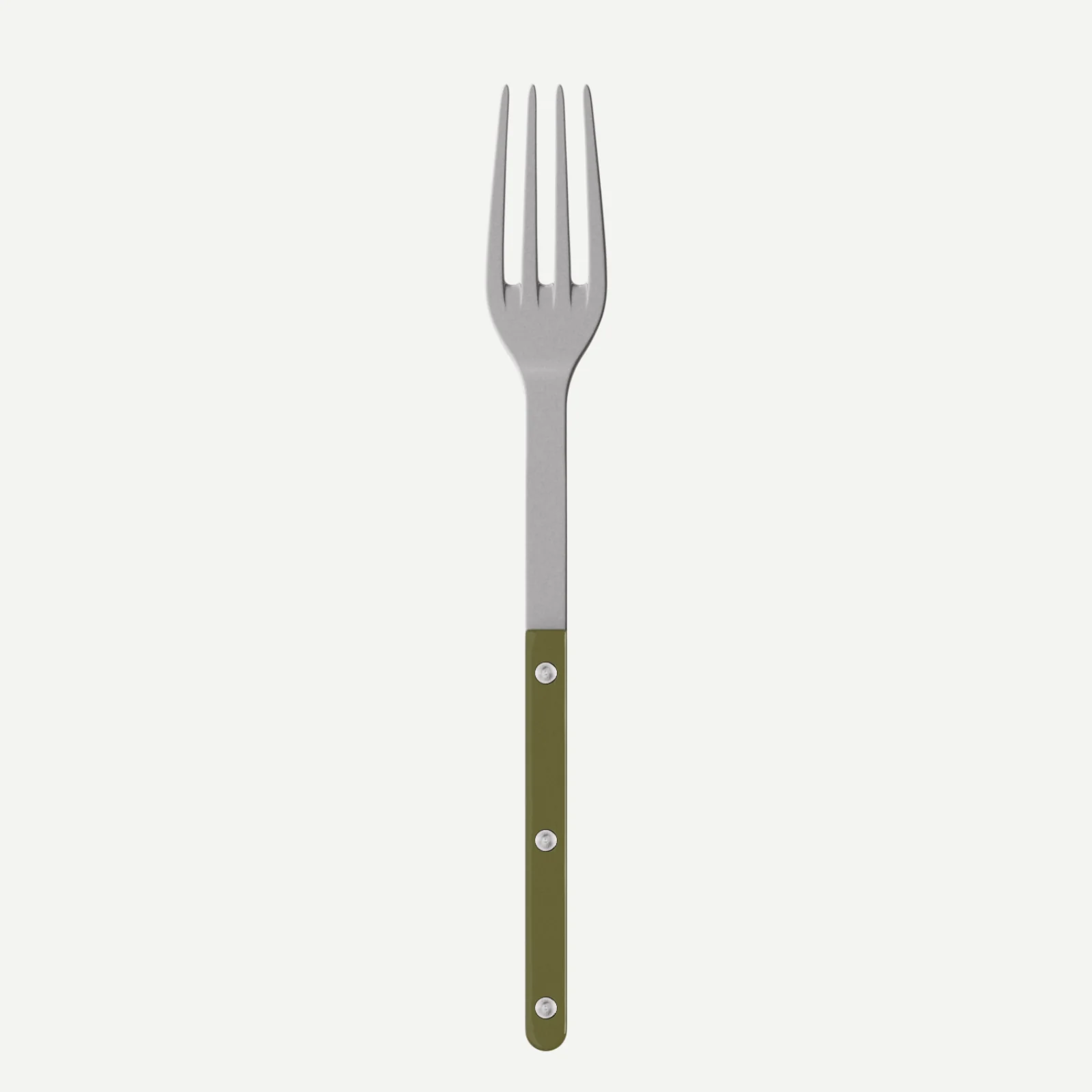 Bistrot Vintage Uni, Vert fougère - Fourchette de service